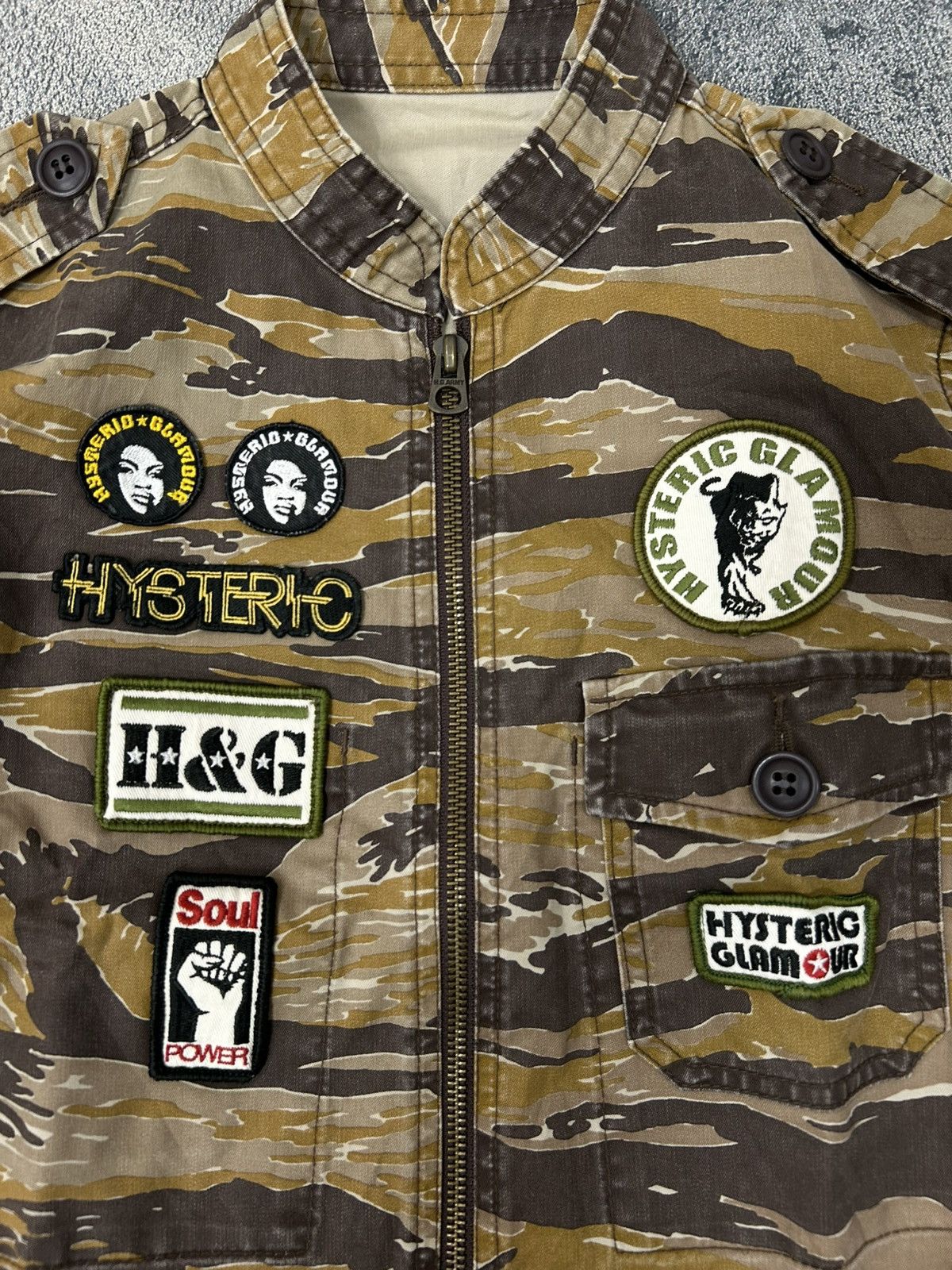 Hysteric Glamour Hysteric Glamour tigerstripe Jacket Size US S / EU 44-46 / 1 - 5 Thumbnail