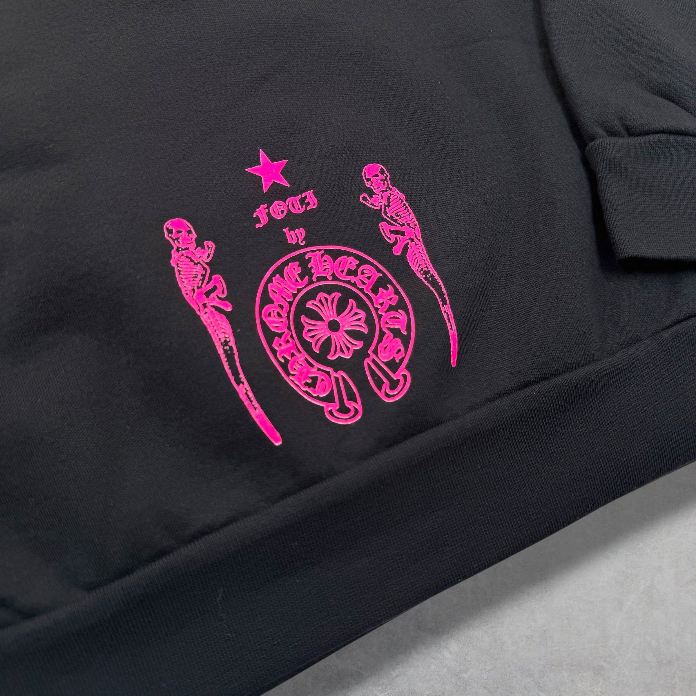 Chrome Hearts Chrome Hearts Pink Foti Miss Lerlene Hoodie XXL Size US XXL / EU 58 / 5 - 3 Thumbnail