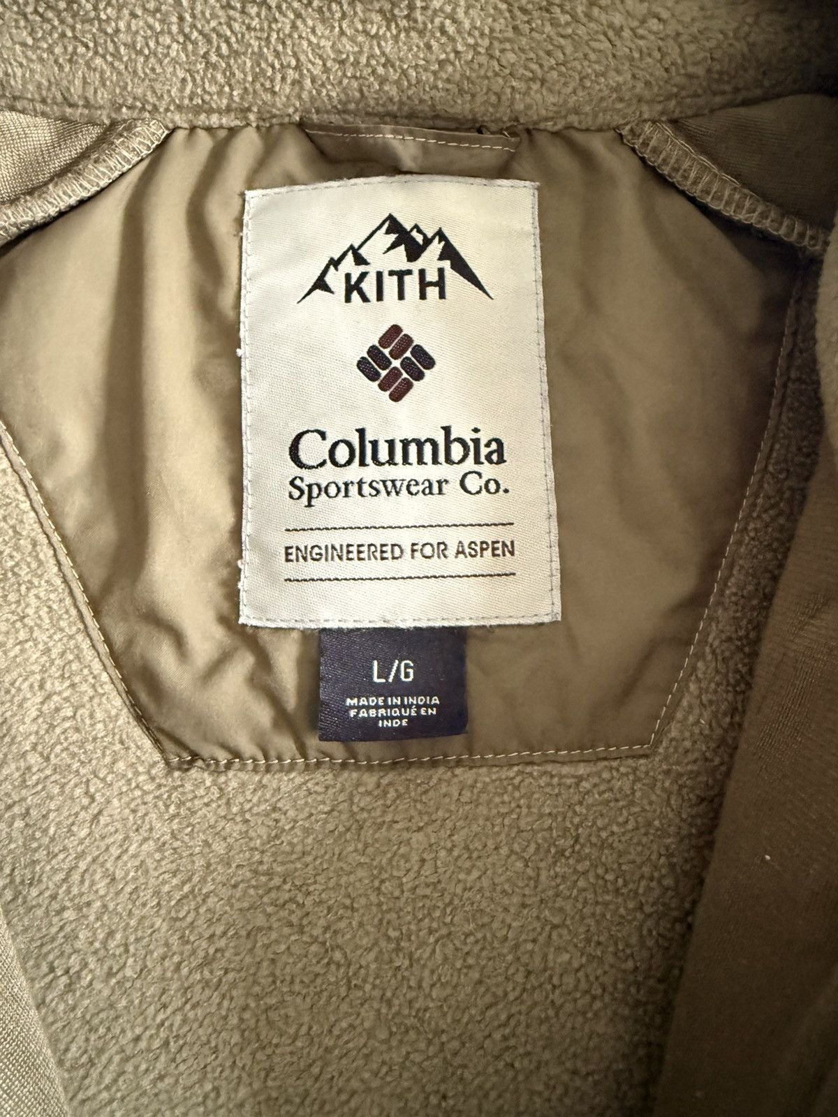 Columbia × Kith Kith x Columbia Aspen Fleece Size US L / EU 52-54 / 3 - 4 Thumbnail