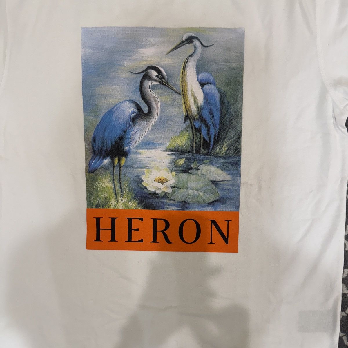 Heron Preston Heron Preston White Graphic KK HERONS JERSONE Size US XL / EU 56 / 4 - 5 Thumbnail
