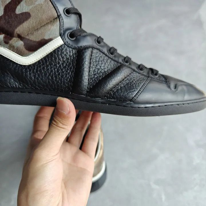 Louis Vuitton Louis Vuitton High-Top Sneakers in Black -2508 Size US 8 / EU 41 - 8 Thumbnail