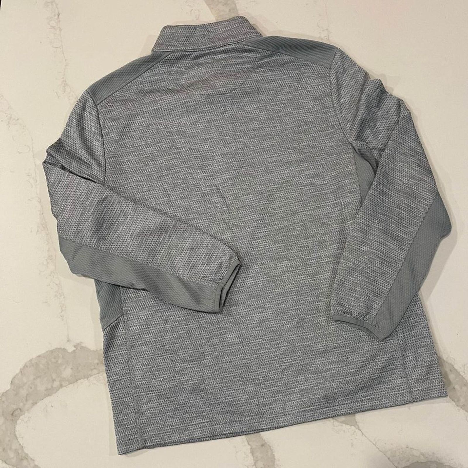 PGA Tour PGA Tour Textured Fleece 1/4 Zip Pullover Sweater Mens Large Size US L / EU 52-54 / 3 - 6 Thumbnail