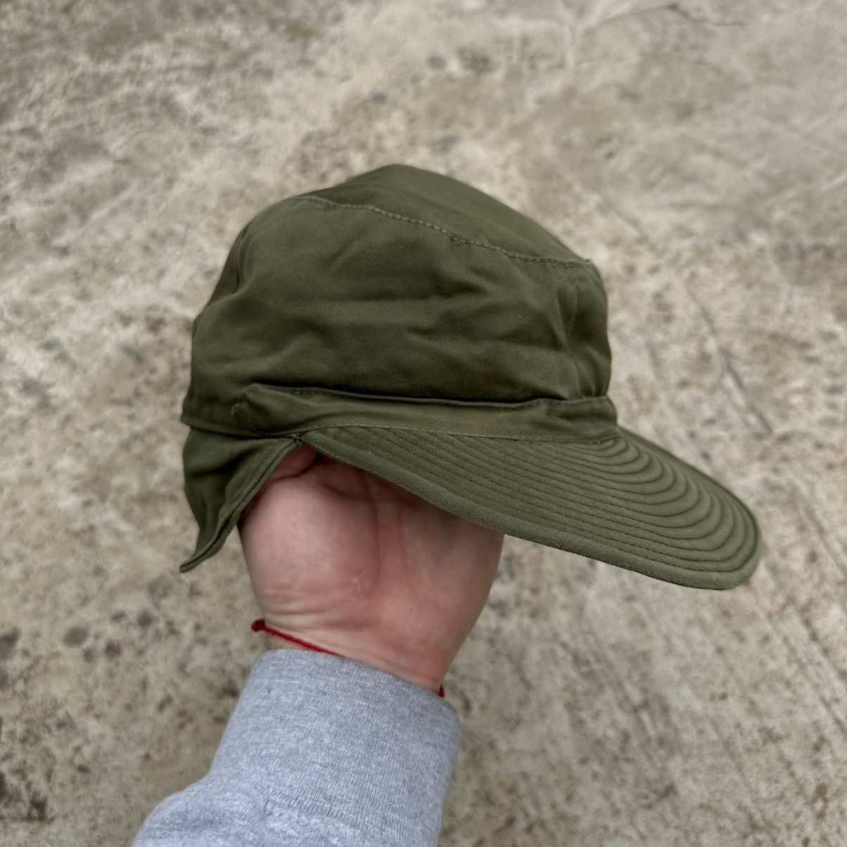 Designer × Japanese Brand Vintage Swedish Army Ear Flap Ear warmer Military Cap Hat 56 Size ONE SIZE - 1 Thumbnail