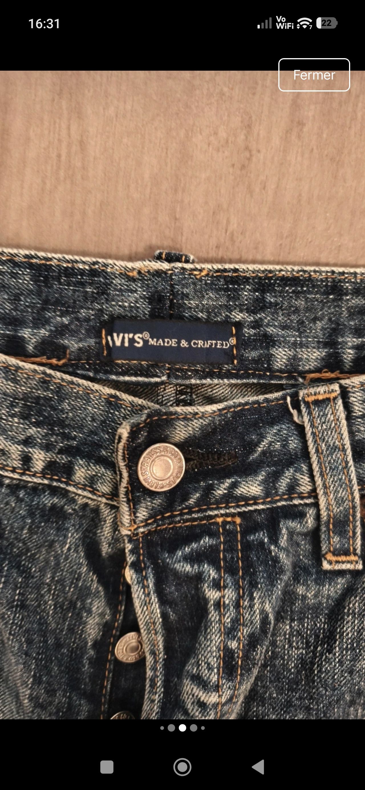Levi's Made & Crafted Levis selvedge rare Size US 32 / EU 48 - 4 Thumbnail