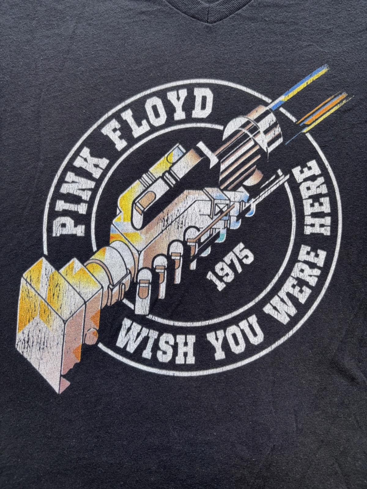 Fruit Of The Loom Vintage Pink Floyd 'Wish You Were Here' T-Shirt - Medium Size M / US 6-8 / IT 42-44 - 2 Thumbnail