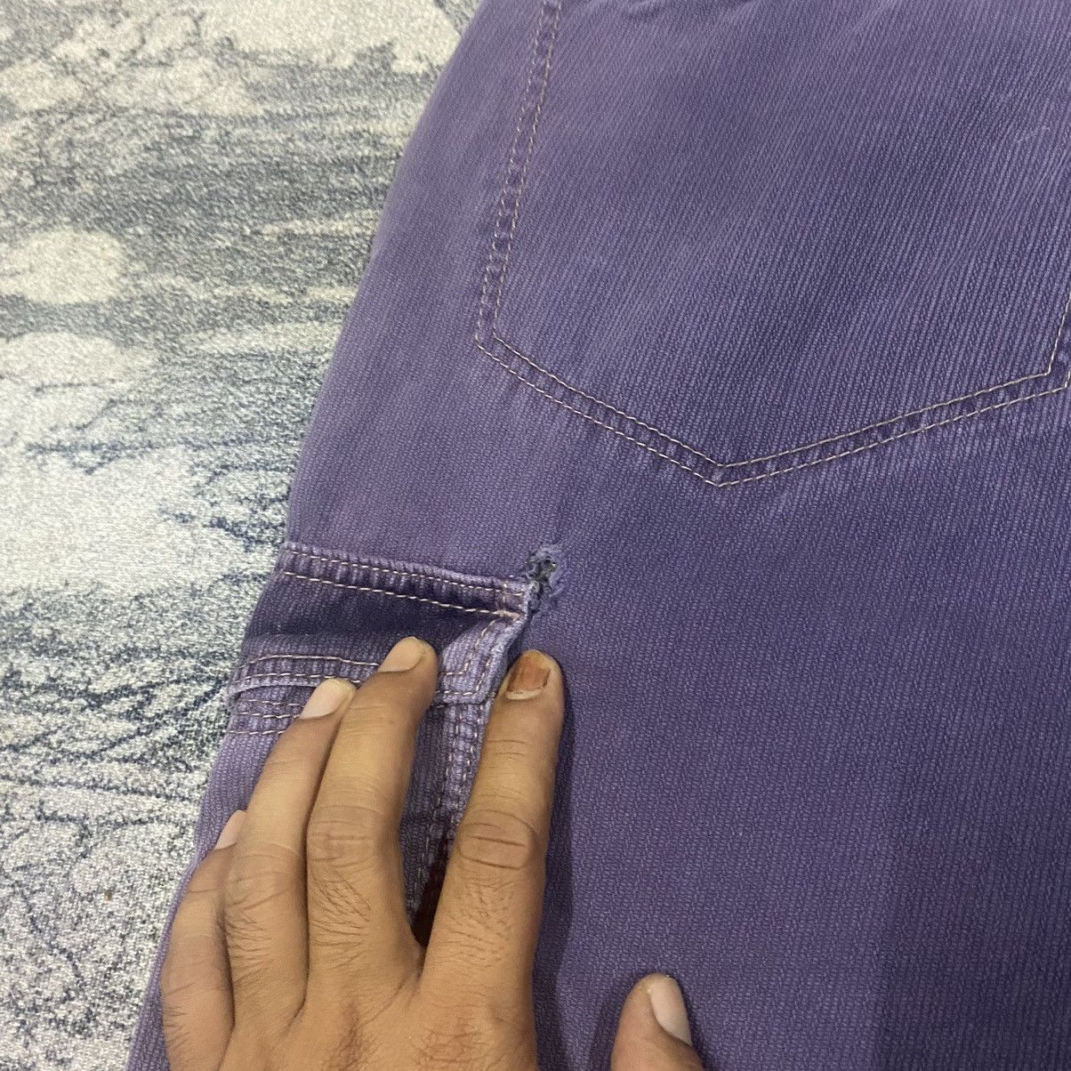 Japanese Brand × Purple × Vintage Vintage Japanese Dogman Distressed Cargo Pants Size US 31 - 18 Thumbnail