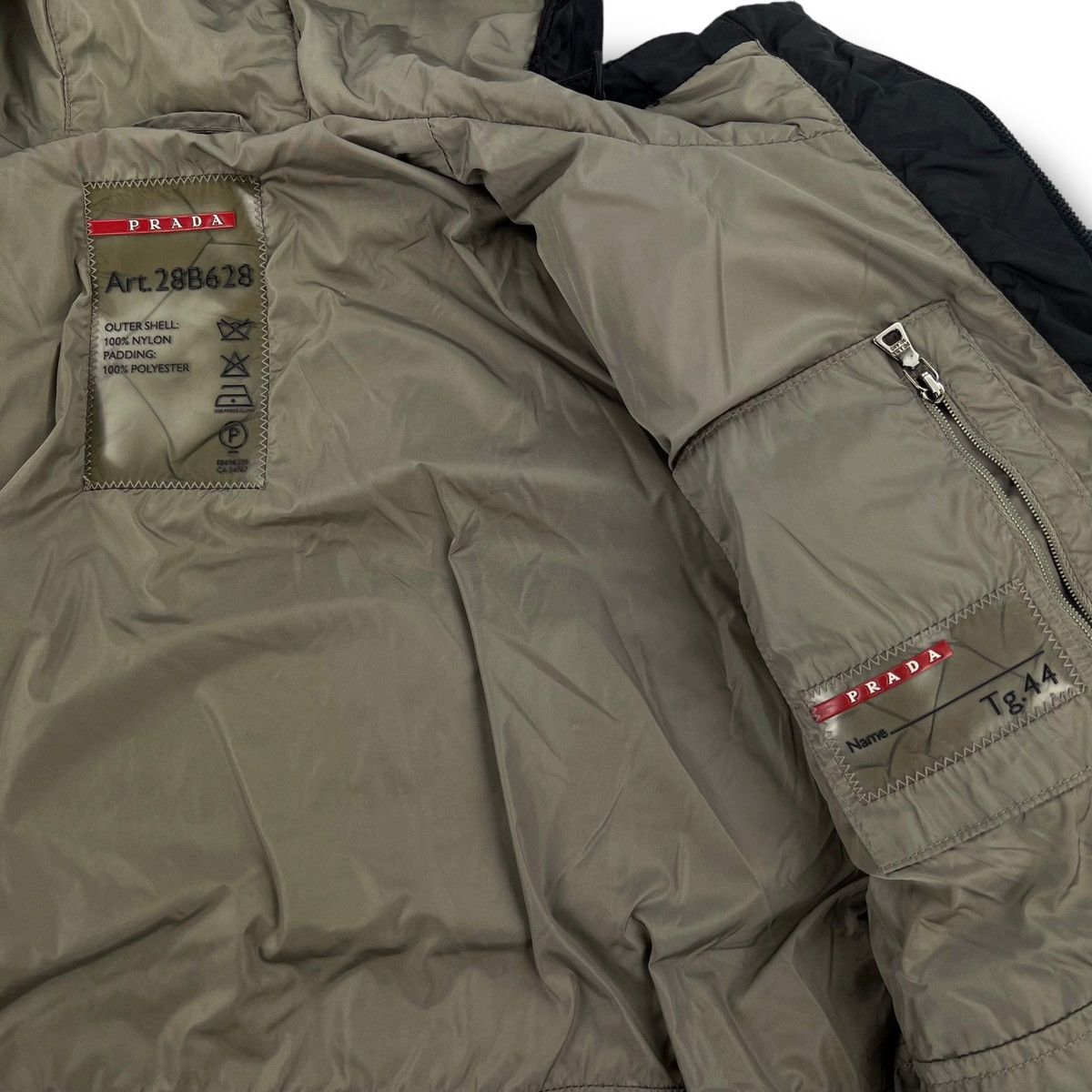 Prada Sport Women’s Black Puffer Jacket