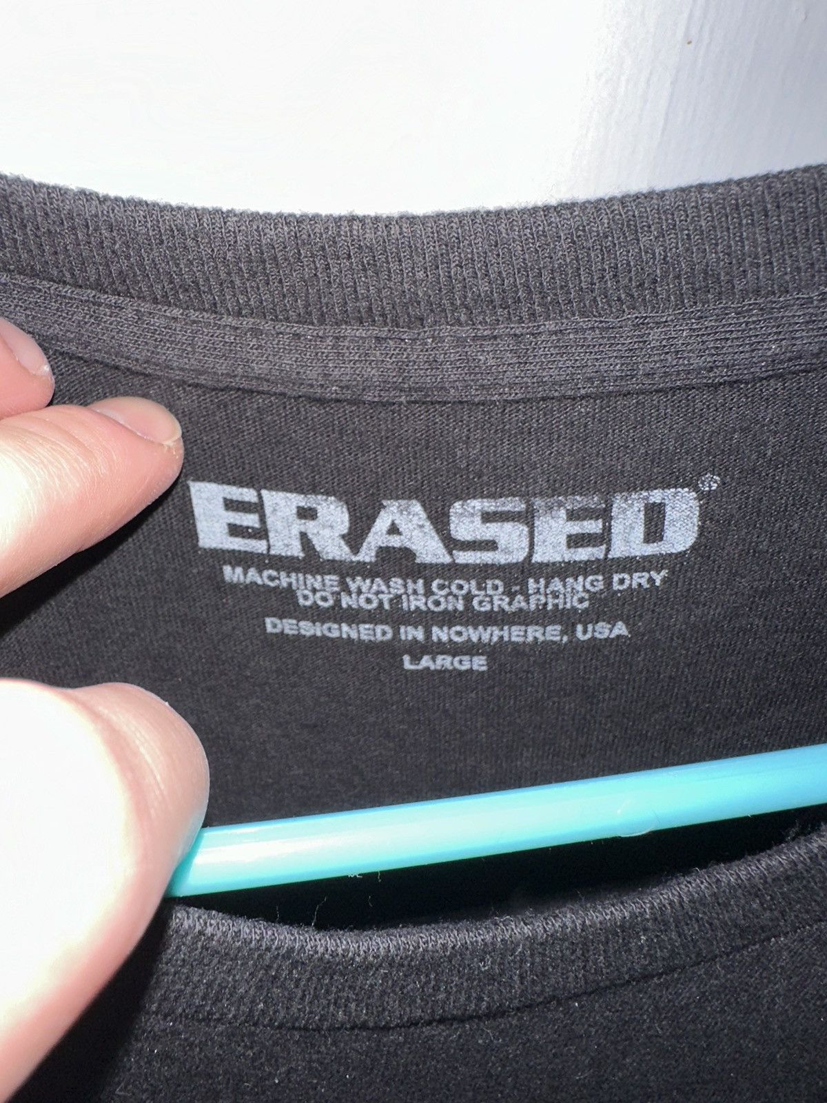 Erased Project Erased Project - Dystopia Movie Tshirt - Black - Large Size US L / EU 52-54 / 3 - 3 Thumbnail