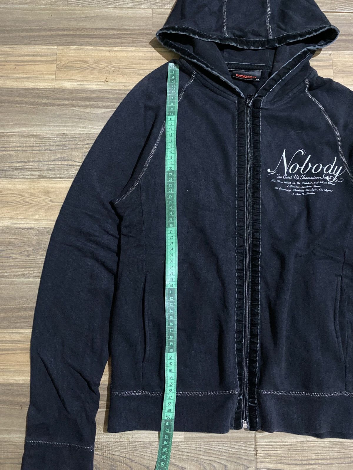 Beauty Beast × Japanese Brand NOBODY CAN CATCH UP WOMEN SMOKE HOODIES Size M / US 6-8 / IT 42-44 - 12 Thumbnail