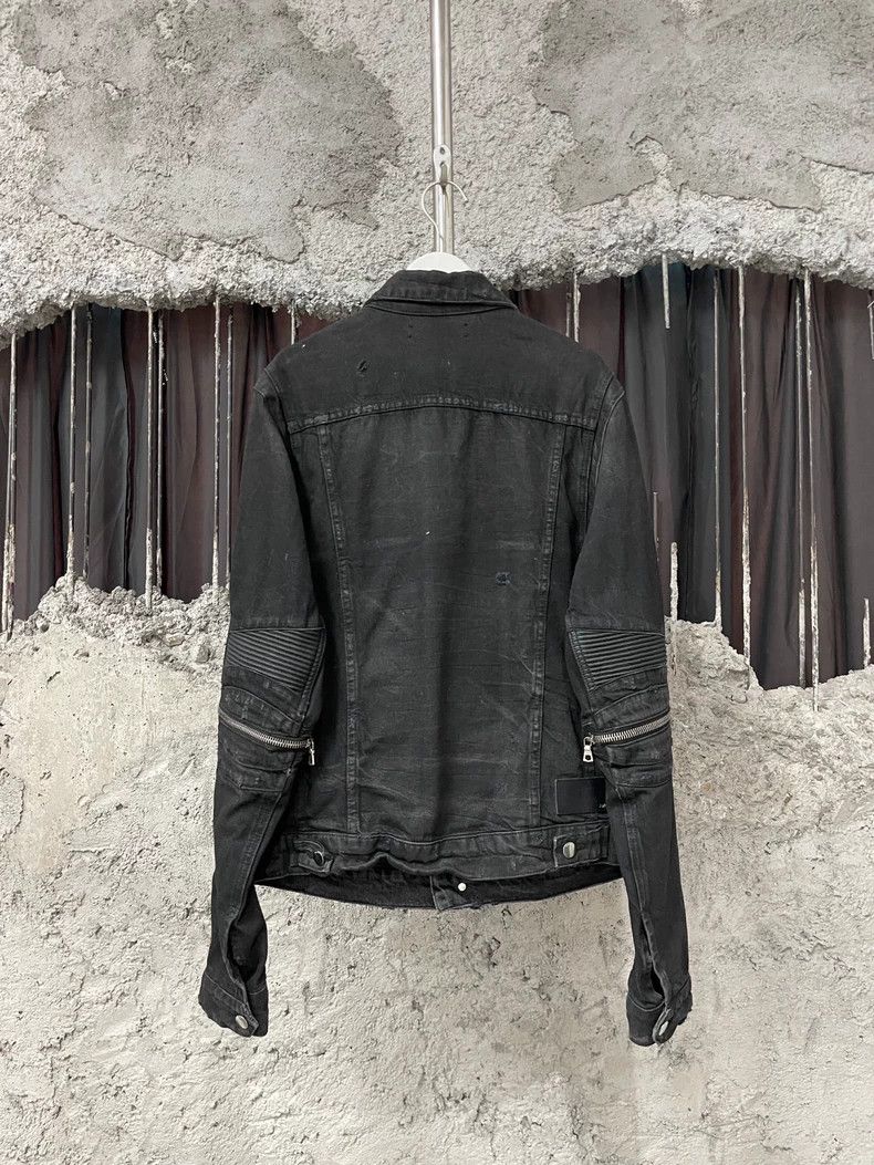 Other Amiri washed black MX2 denim jacket Size US M / EU 48-50 / 2 - 2 Thumbnail