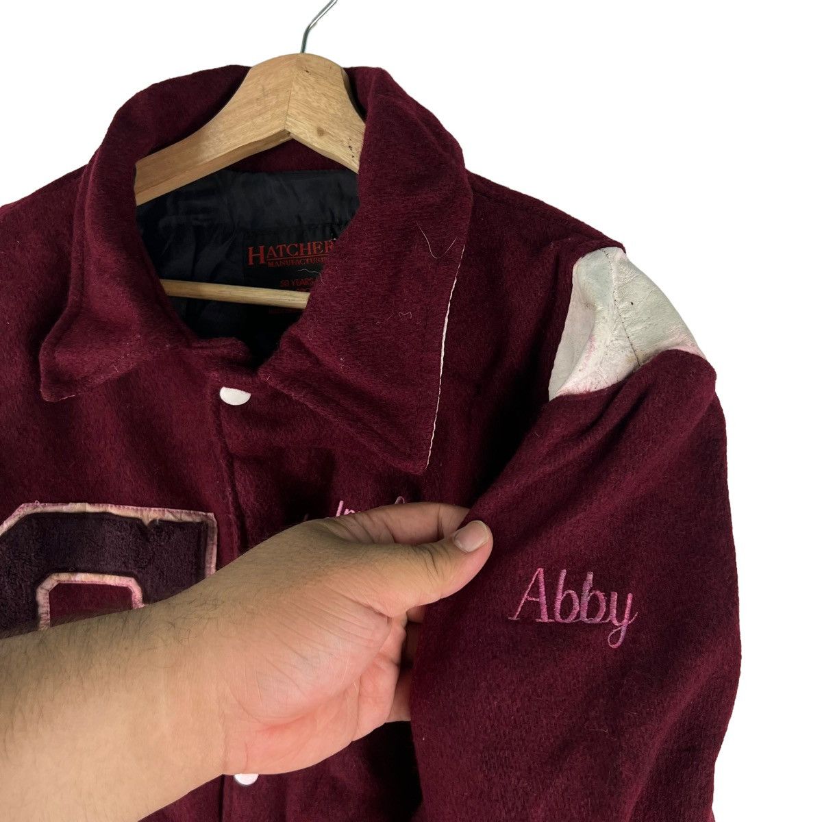Vintage 🔥VINTAGE VARSITY JACKET HATCHERS SPORTSWEAR BOSTON USA Size US M / EU 48-50 / 2 - 3 Thumbnail