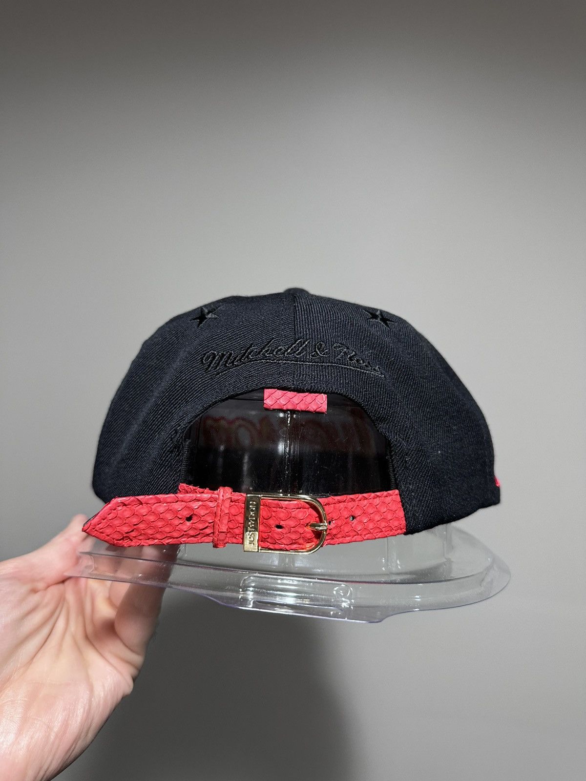 Just Don × Mitchell & Ness Just Don x Mitchell & Ness 76ers Allen Iverson Black Hat Size ONE SIZE - 10 Thumbnail