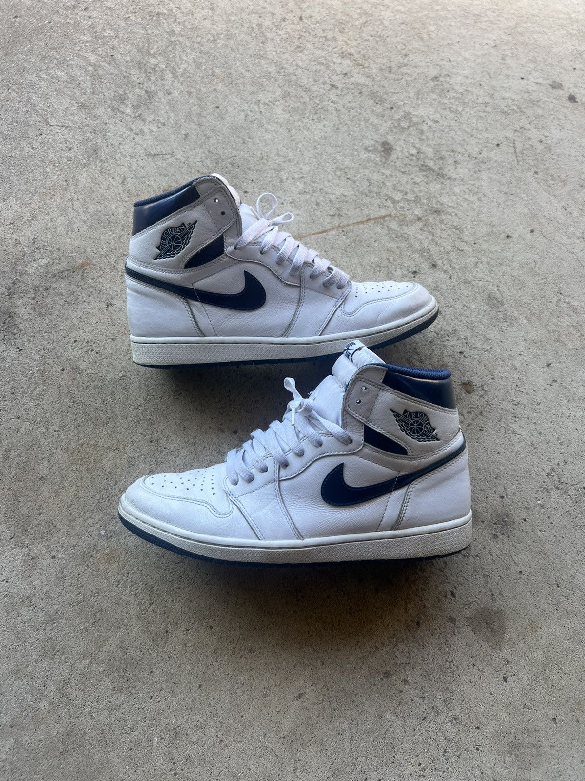 Jordan Brand Jordan 1 Retro High OG Metallic Navy 2016 Mens Size 10.5 Size US 10.5 / EU 43-44 - 1 Thumbnail
