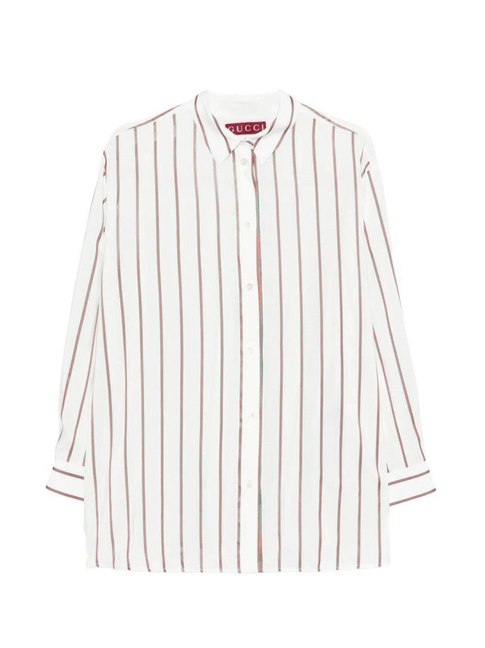 Gucci `Web` Shirt Size M / US 6-8 / IT 42-44 - 1 Thumbnail