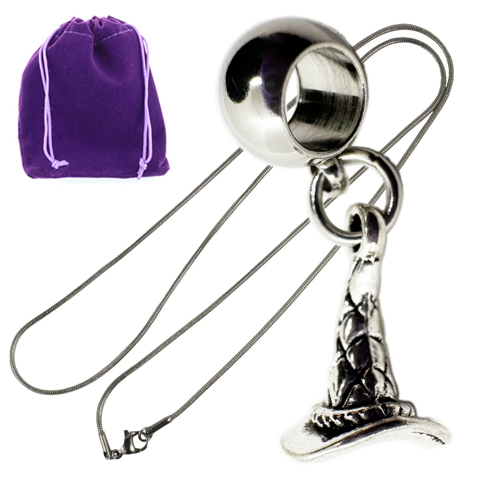 & Other Stories Wizard Hat Charm Necklace Pendant Jewelry Size ONE SIZE - 1 Thumbnail