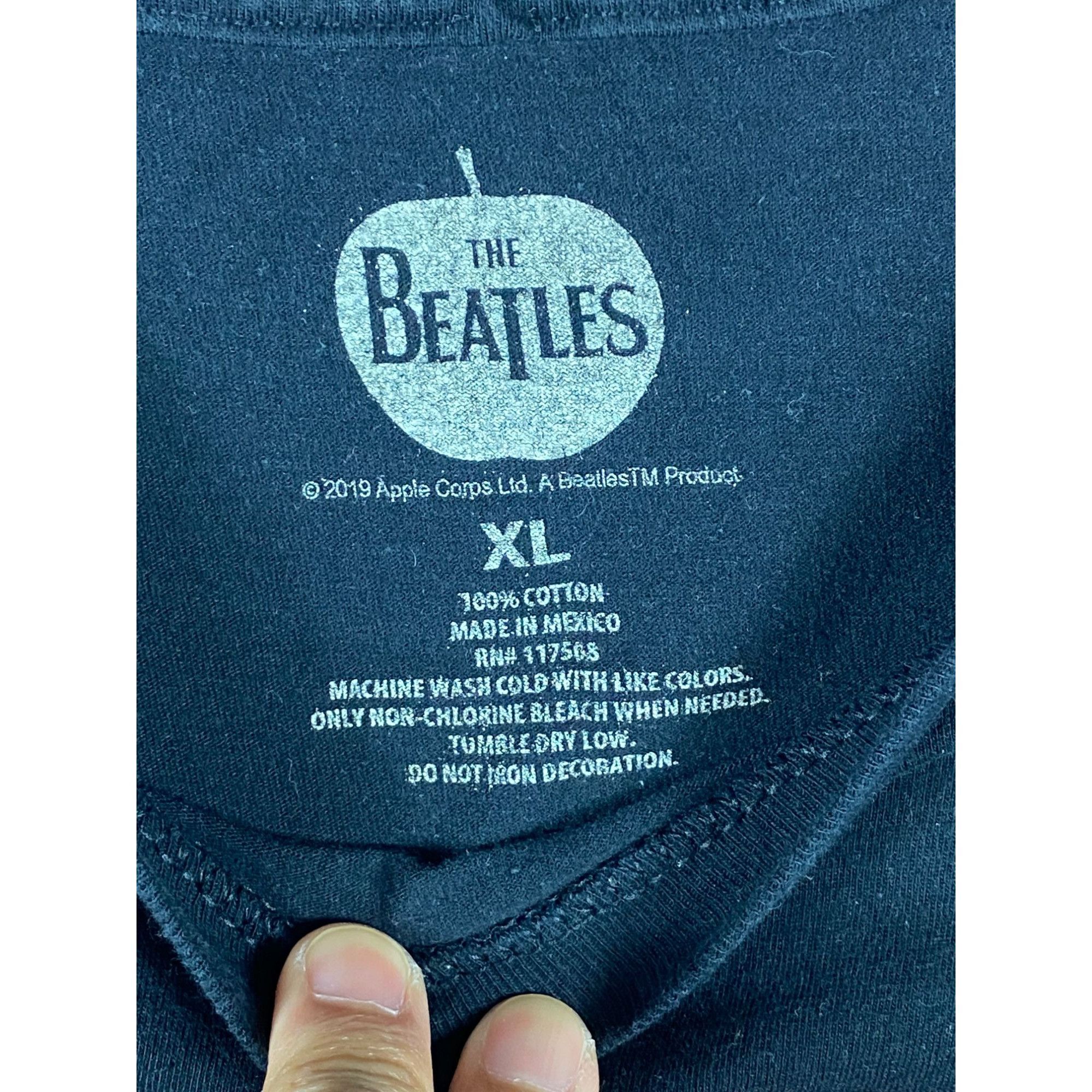 Other The Beatles 2019 Let It Be Album Cover Tee Shirt Black Size Size US XL / EU 56 / 4 - 3 Thumbnail