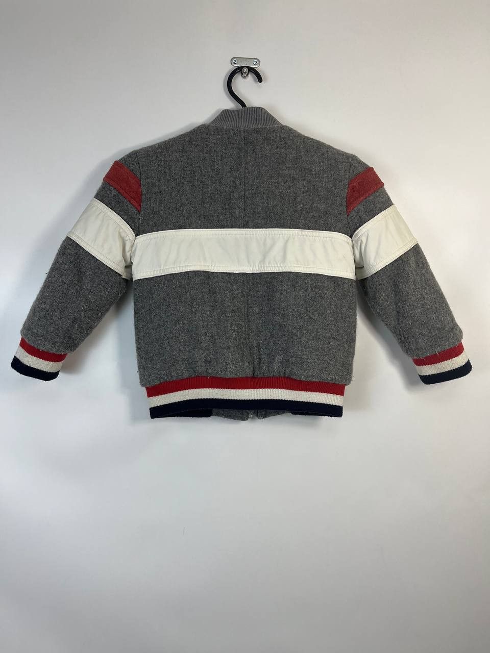 Dolce & Gabbana D&G Dolce & Gabbana Wool Bomber Jacket Grey 2001 Size XXS Size US XXS / EU 40 - 6 Thumbnail