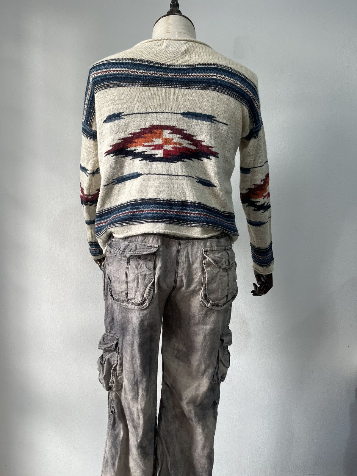 GOA Goa 3D Pocket Flare Cargo Pants Size US 32 / EU 48 - 6 Thumbnail