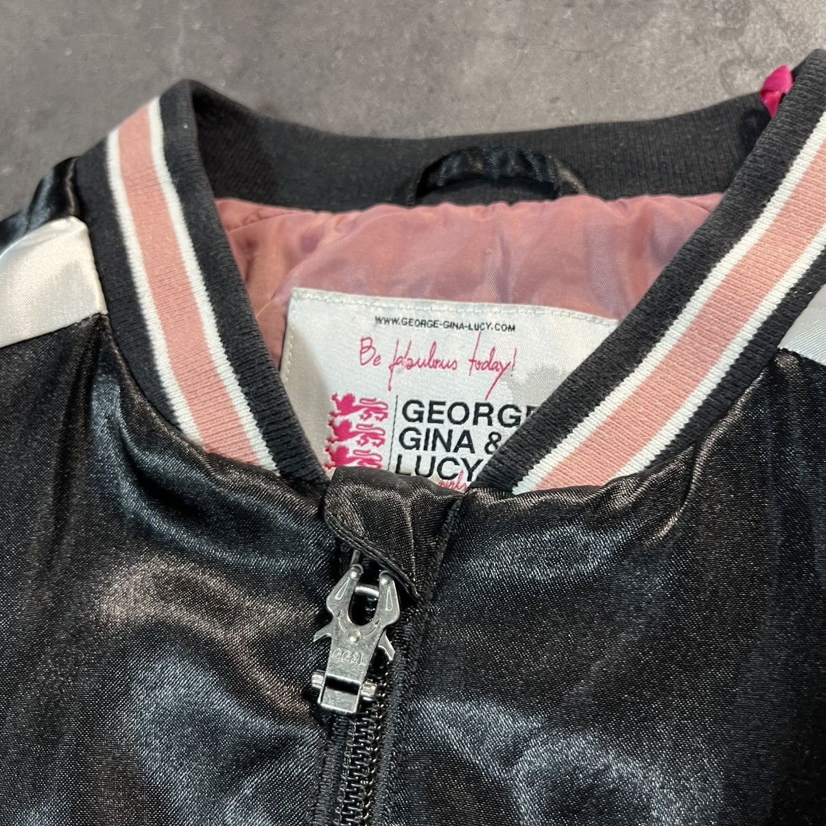Japanese Brand George Gina Lucy Vintage GGL Kipling Zip Bomber Jacket Bag Size US S / EU 44-46 / 1 - 8 Thumbnail