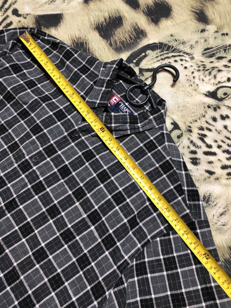 Chaps Ralph Lauren Chaps Ralph Lauren 100% Cotton Checkered Button Up Shirt XL Size US XL / EU 56 / 4 - 7 Thumbnail