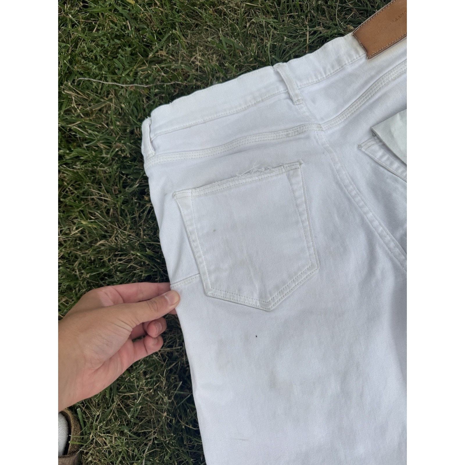 Purple Purple Brand Jeans White Size 31 Slim Fit LowRiseWithSlimLeg Size US 31 - 12 Thumbnail