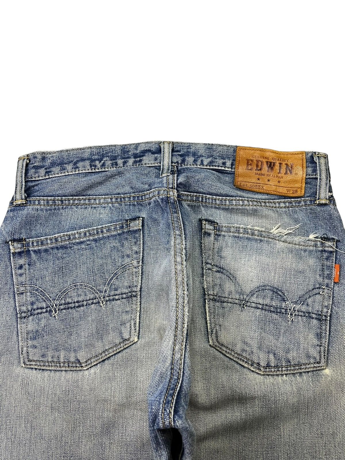 Edwin × Japanese Brand Vintage Japanese Edwin 505 Selvedge Loose Jeans Size US 30 / EU 46 - 9 Thumbnail