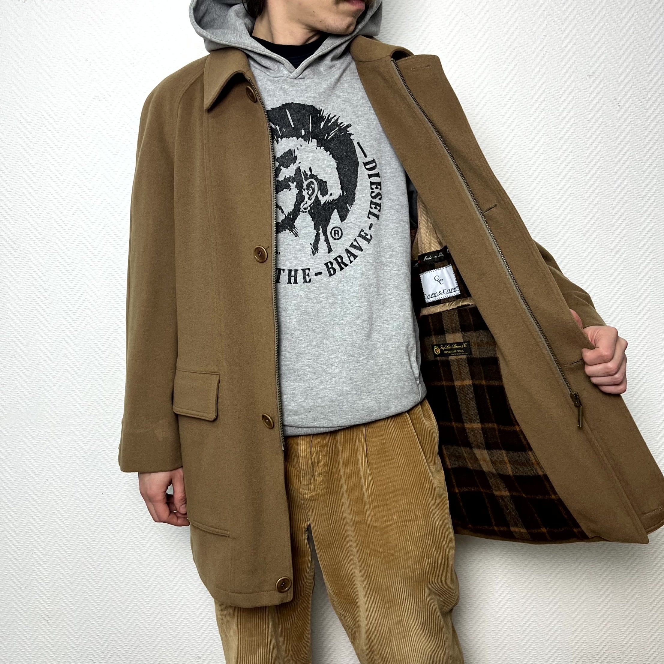 Loro Piana Vintage Loro Piana Biege Coat Jacket Size 48 M-L Size US M / EU 48-50 / 2 - 14 Thumbnail