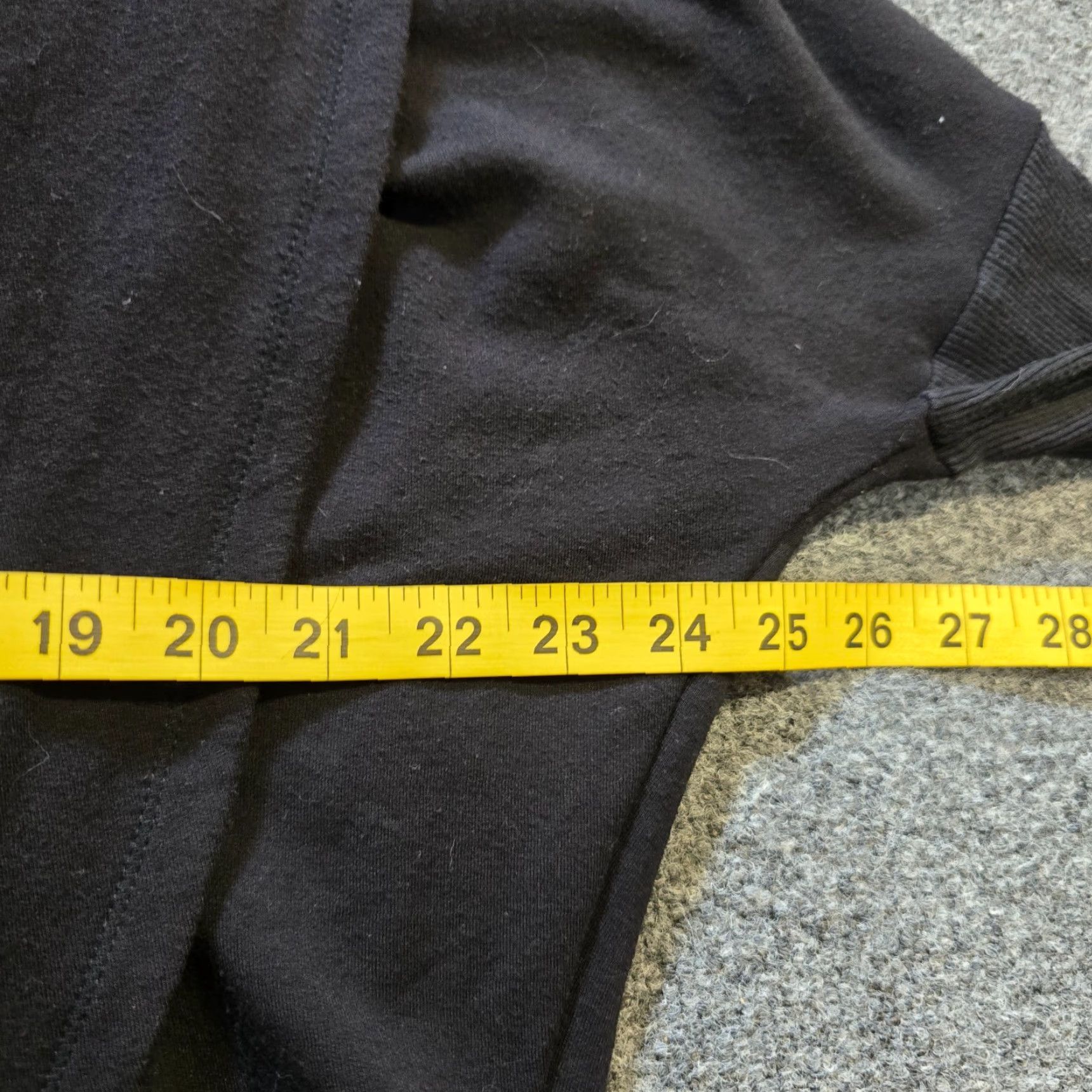 Athleta Athleta Hoodie Sweatshirt Womens Small Black Purana Wrap Casual Activewear, Relaxed Fit, Hooded, Stretch, Solid, Pullover, Long Sleeve, Tie-Dyed? Size S / US 4 / IT 40 - 5 Thumbnail