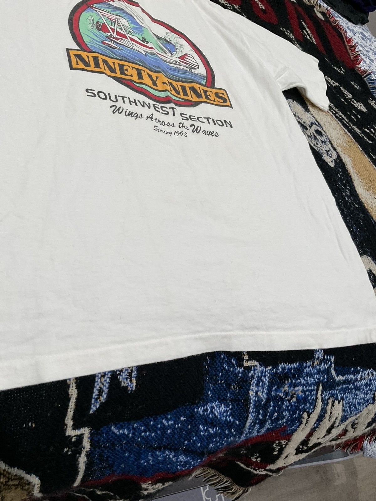 Vintage Vintage airplane ninety- nines shirt large Size US L / EU 52-54 / 3 - 4 Thumbnail