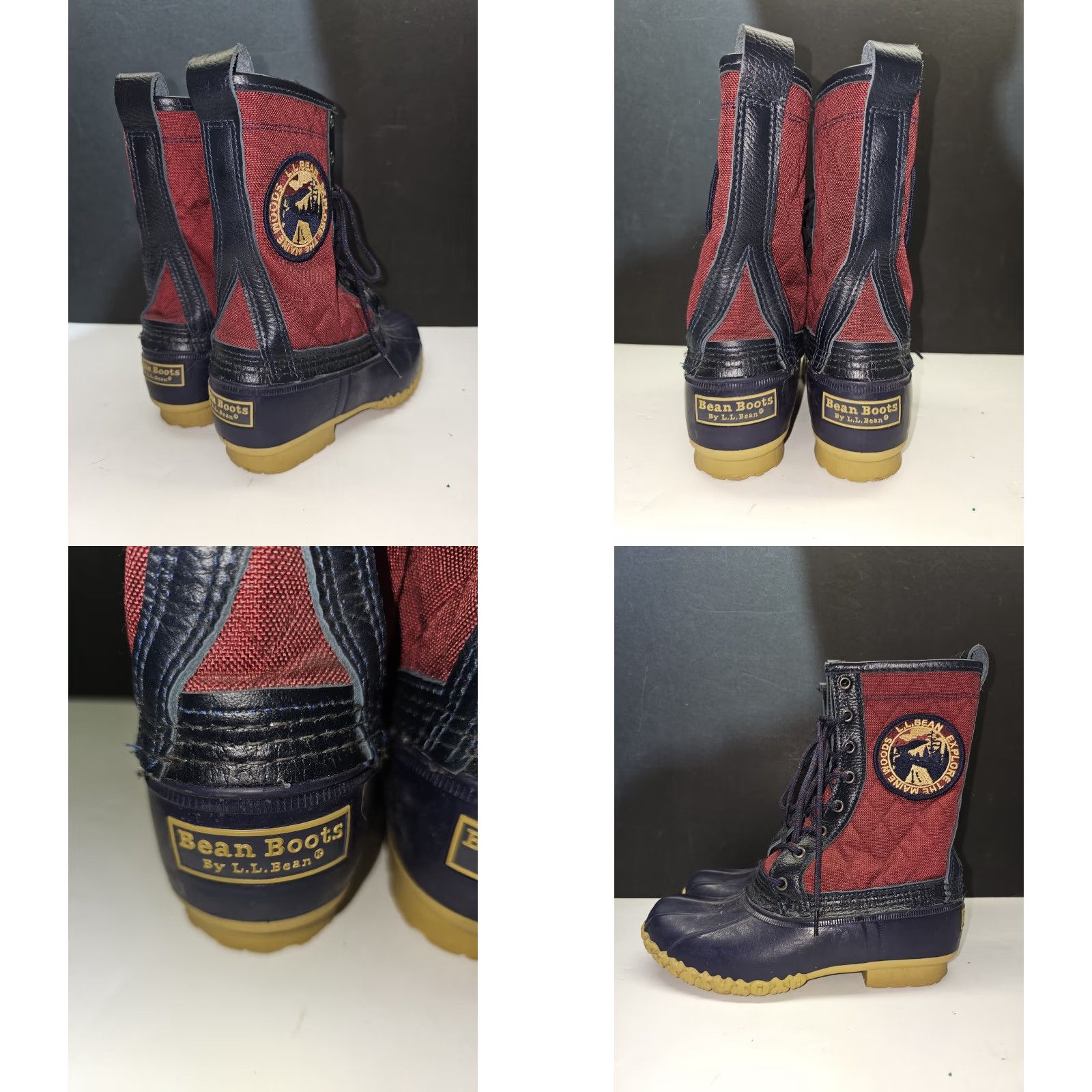 Vintage L.L. Bean Bean Boots Womens Size 7 M Explore The Maine Woods Quilted Boots Size US 7 / IT 37 - 8 Thumbnail