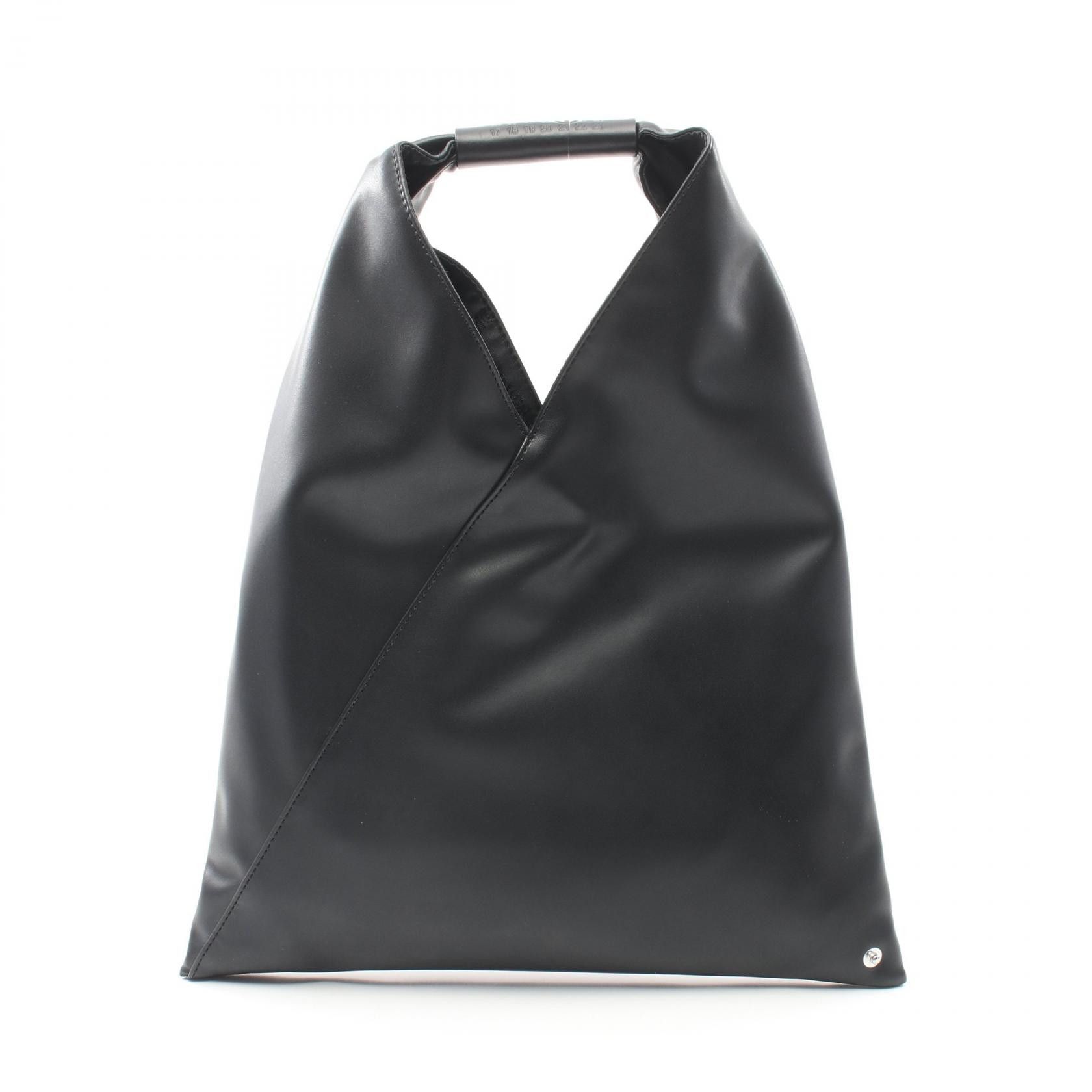 Mm6 Maison Margiela Mm6 Small Japanese Handbag Leather Handbag Leather Tote Bag S54Wd0043P4313T8013 in Black, Women's