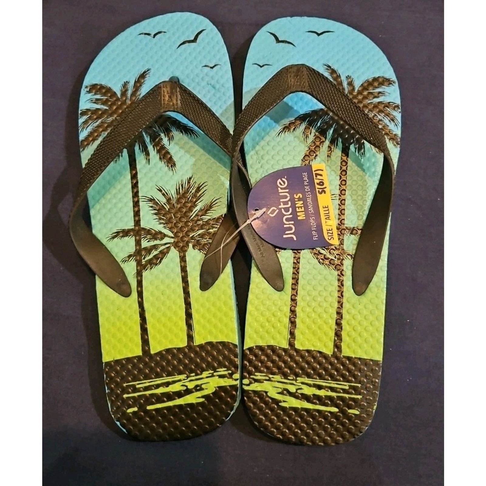 Other Juncture Men's Flip Flops Size 6/7 - Brand New Size US 6.5 / IT 36.5 - 2 Thumbnail