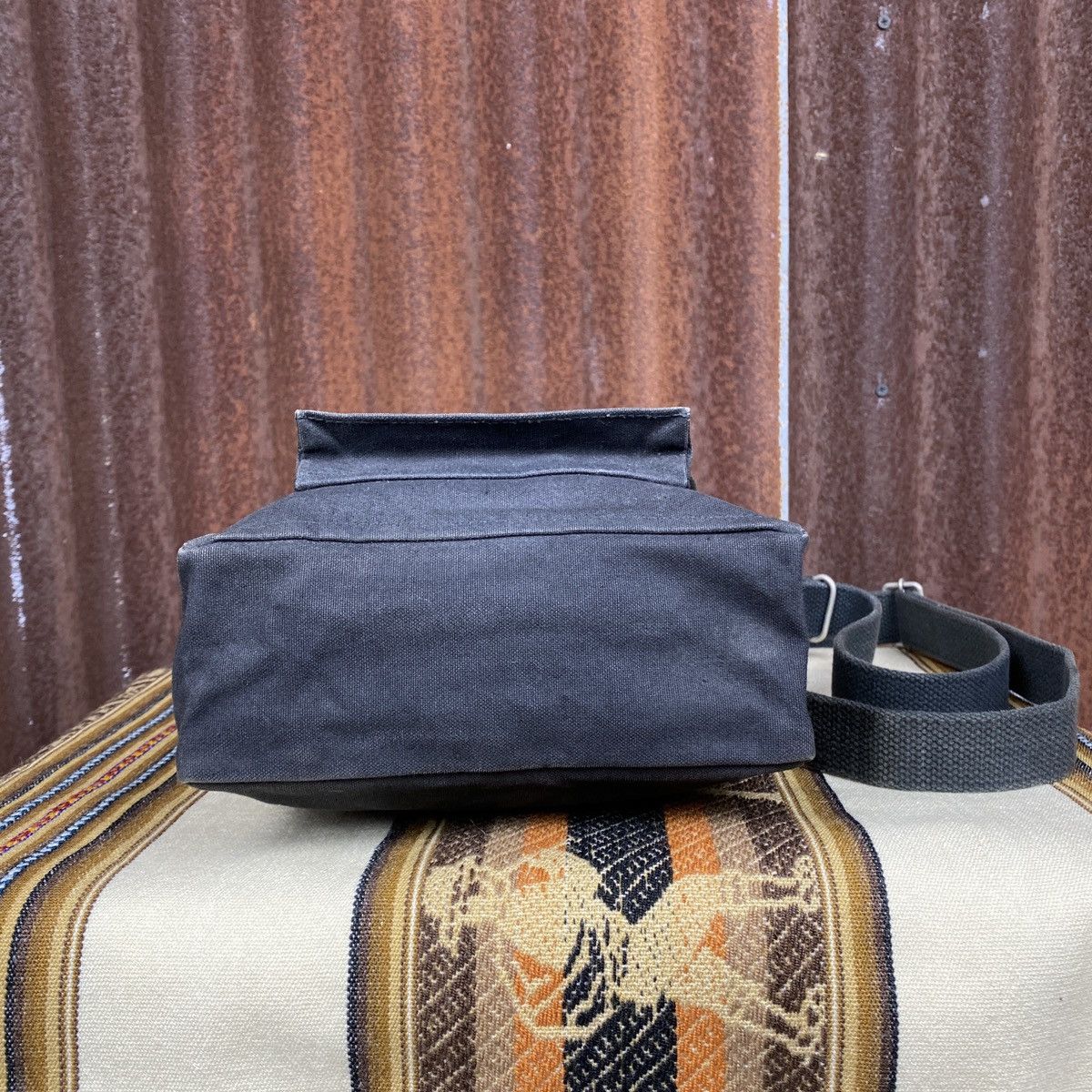 Ichizawa Shinzaburo Hanpu Ichizawa Shinzaburo Hanpu Heavy Weight Canvas Crossbody Bag Size ONE SIZE - 6 Thumbnail