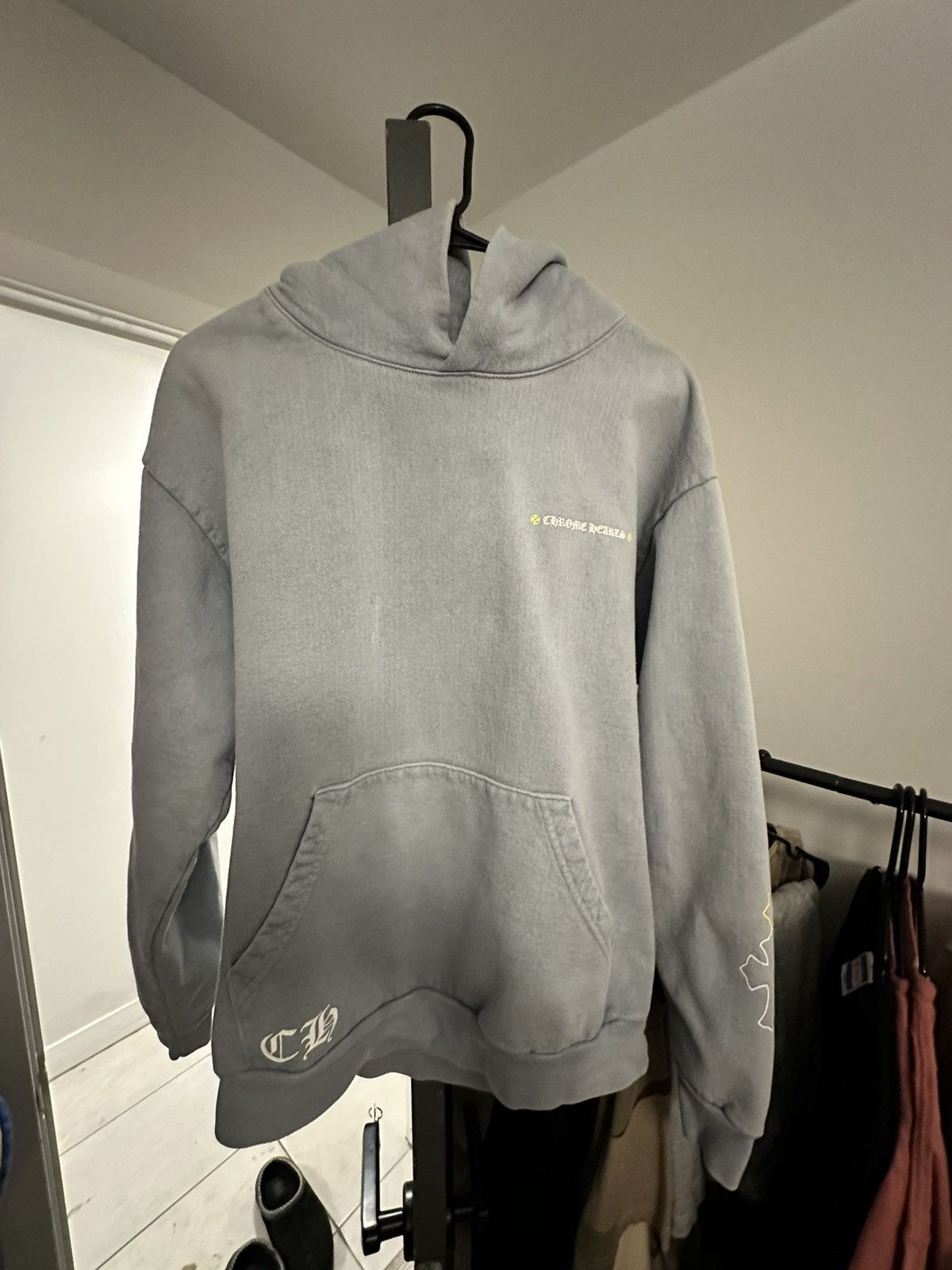 Chrome Hearts Chrome Hearts X Drake Certified Washed Navy Hoodie Size US M / EU 48-50 / 2 - 1 Thumbnail