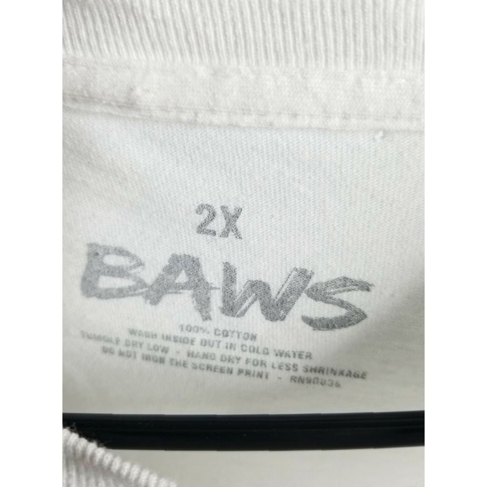 Vintage Baws T-Shirt Mens 2XL Carolina UNC Elephant Jordan Match Size US XXL / EU 58 / 5 - 2 Thumbnail