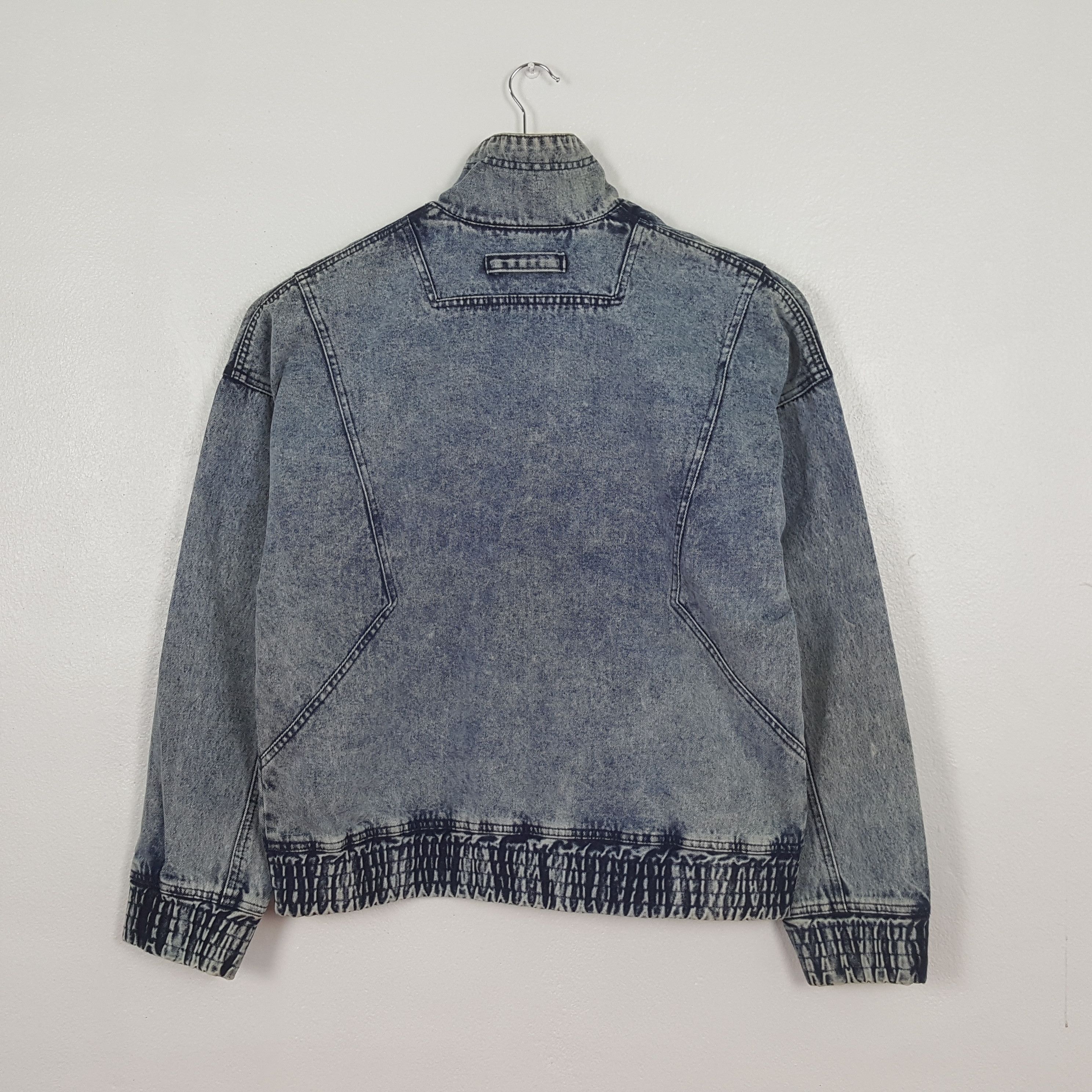 Nike Vintage Nike Challenge Court Denim Style Jacket C313N17 Size US L / EU 52-54 / 3 - 3 Thumbnail