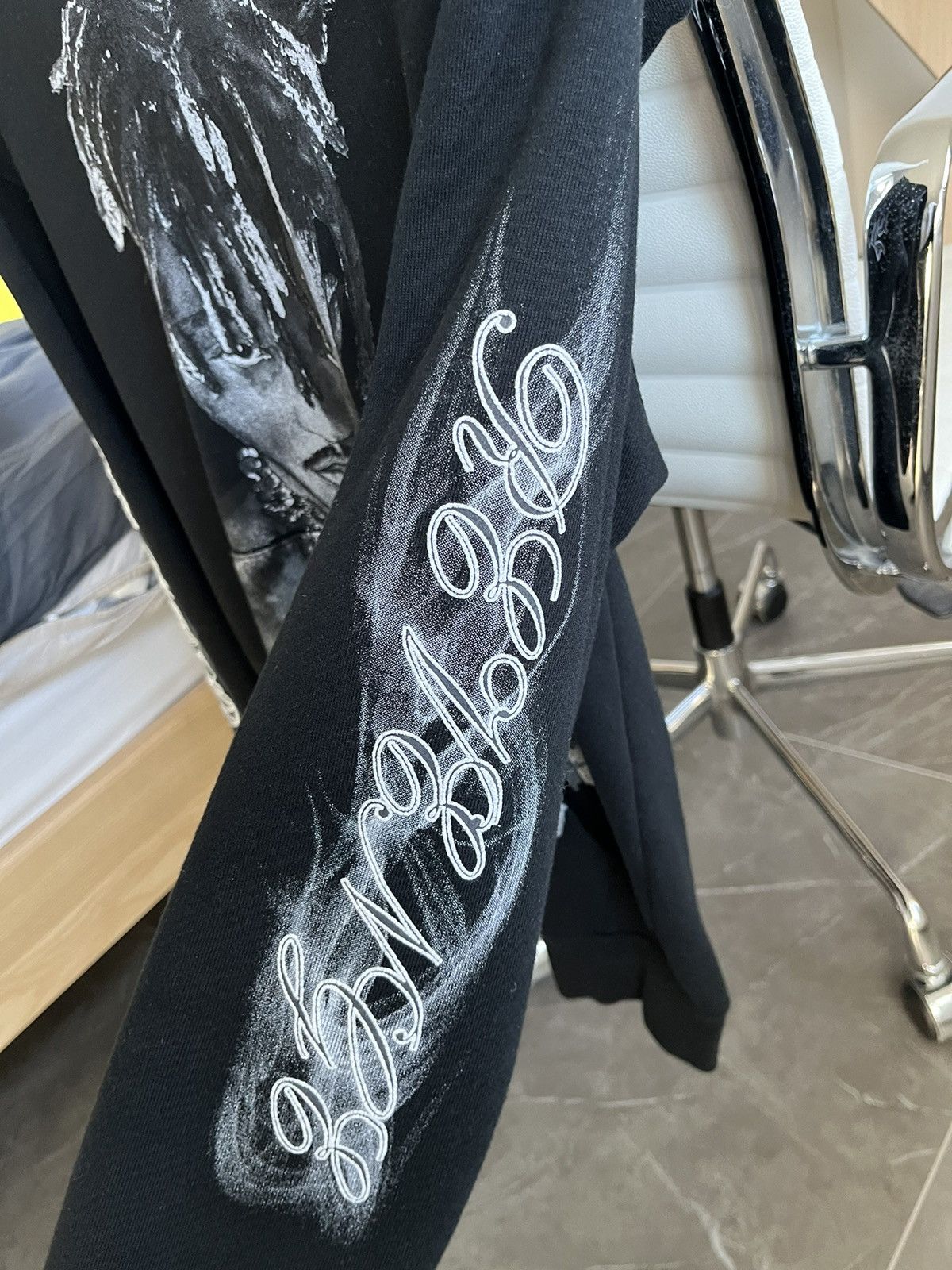 Revenge REVENGE X JUICE WRLD 999 GRAPHITE HOODIE Size US S / EU 44-46 / 1 - 3 Thumbnail