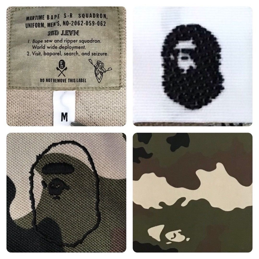 Bape BAPE Woodland Camo Polo Shirt a bathing ape NIGO Size US M / EU 48-50 / 2 - 6 Thumbnail