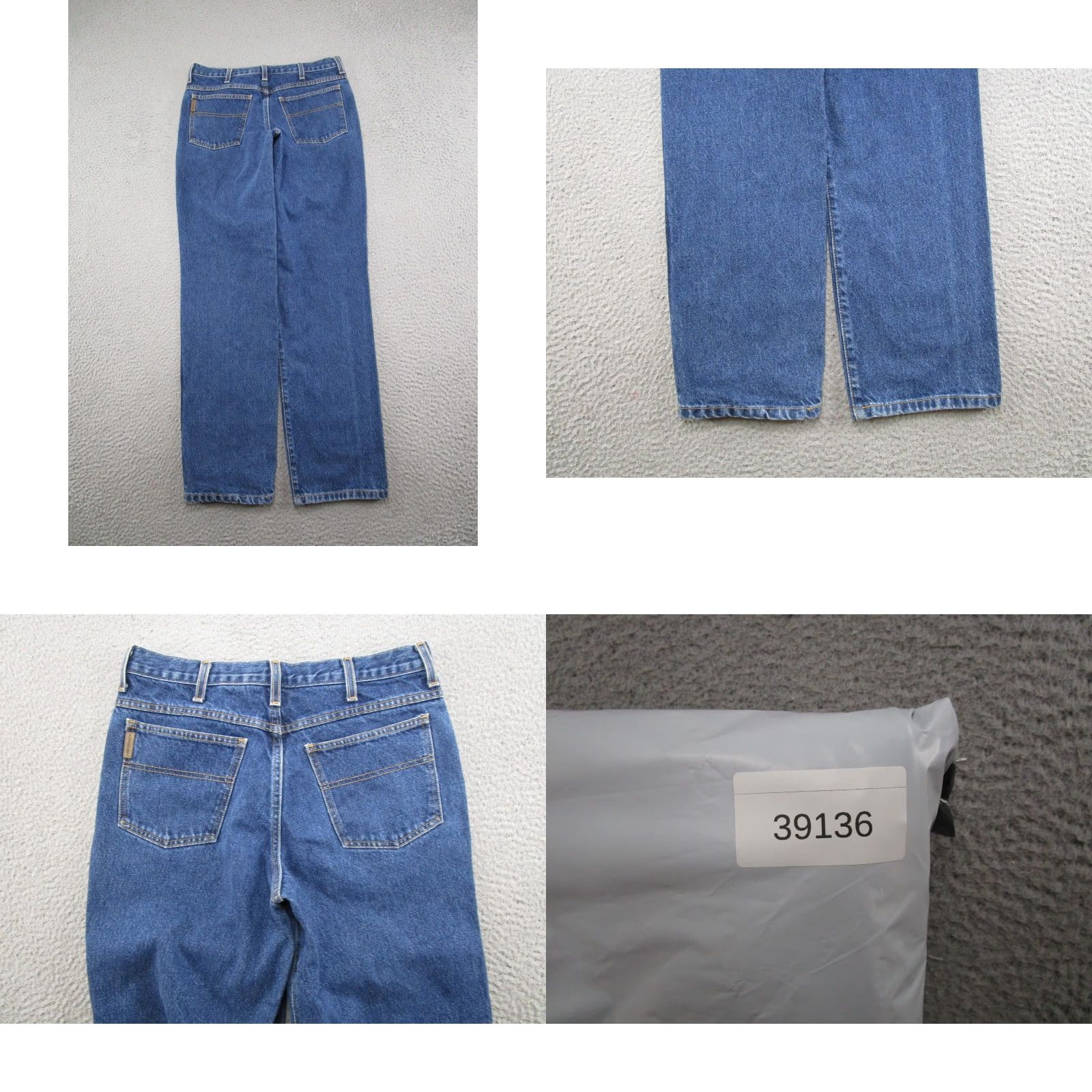 Denime Cinch Denim Jeans 31x32 Blue Regular Fit 5-Pocket Western Cowboy Workwear Mens Jeans Size US 31 - 9 Thumbnail
