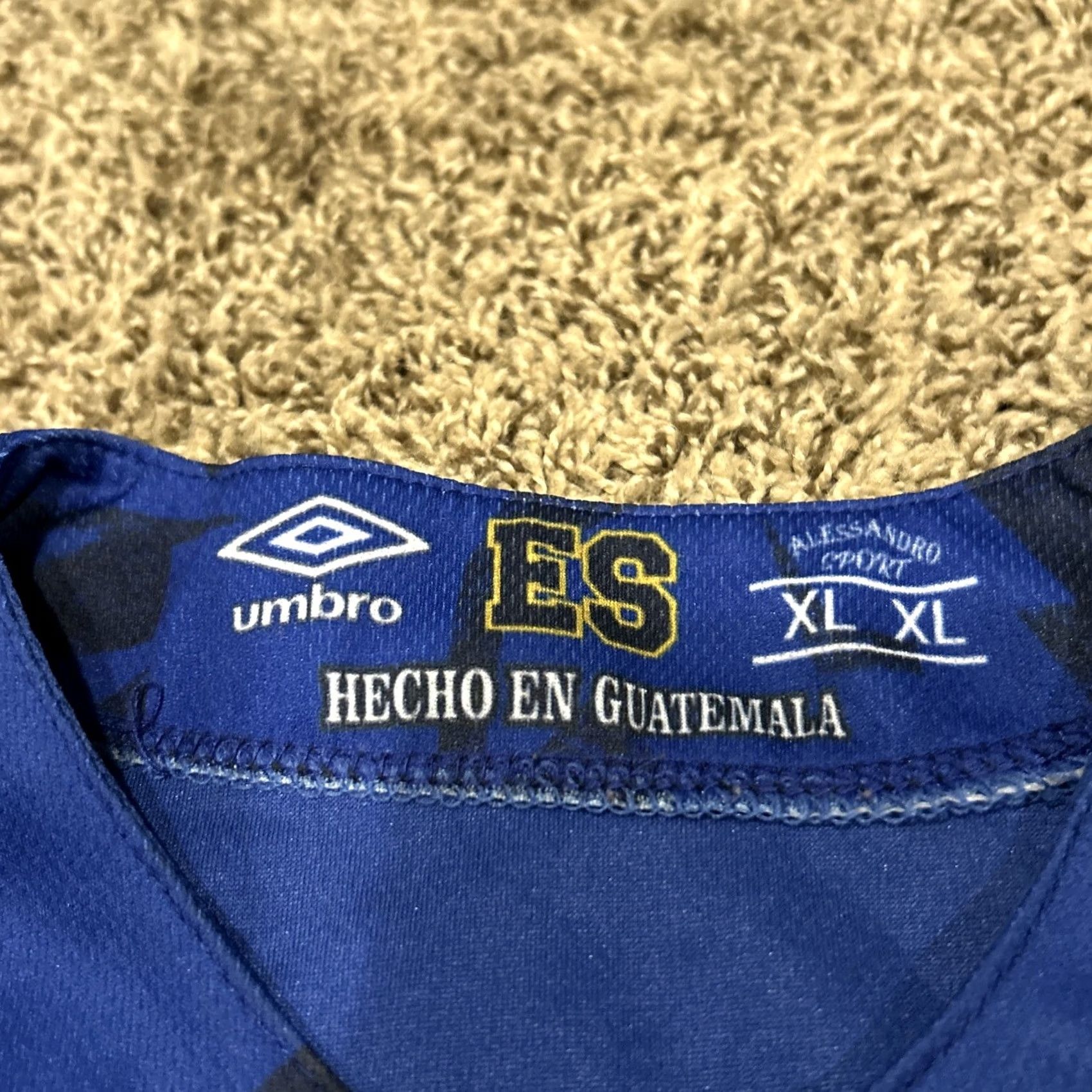 Vintage El Salvador Short Sleeve Button-Up Baseball Jersey Shirt Men’s XL Blue Solid Vintage? No (based on data) Size US XL / EU 56 / 4 - 2 Thumbnail