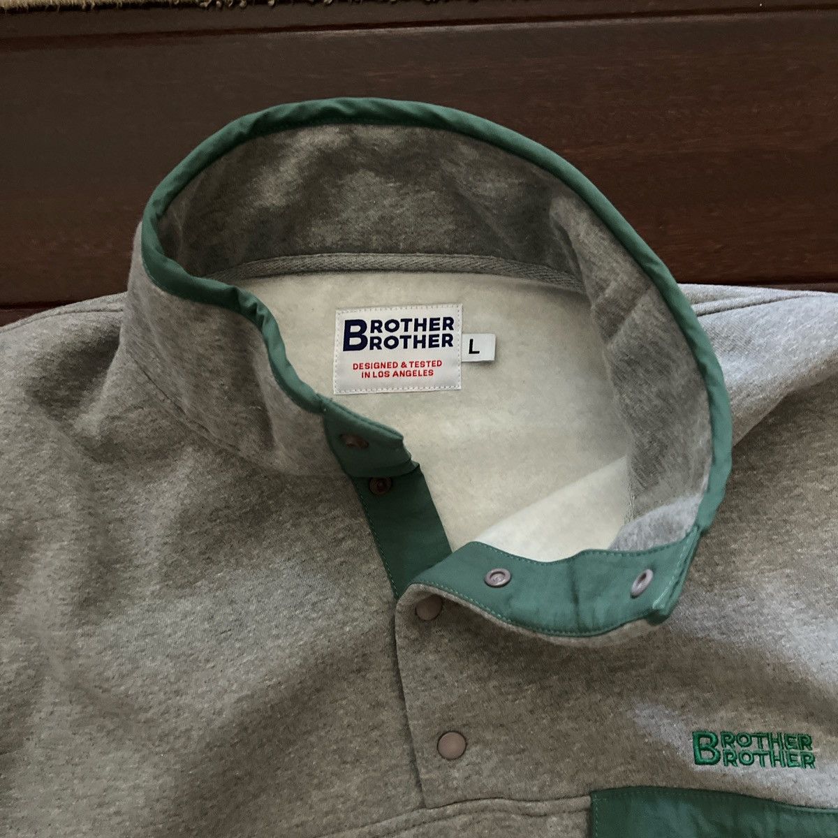 Brother Brother Brother Brother Quartersnap Pullover Size US L / EU 52-54 / 3 - 3 Thumbnail
