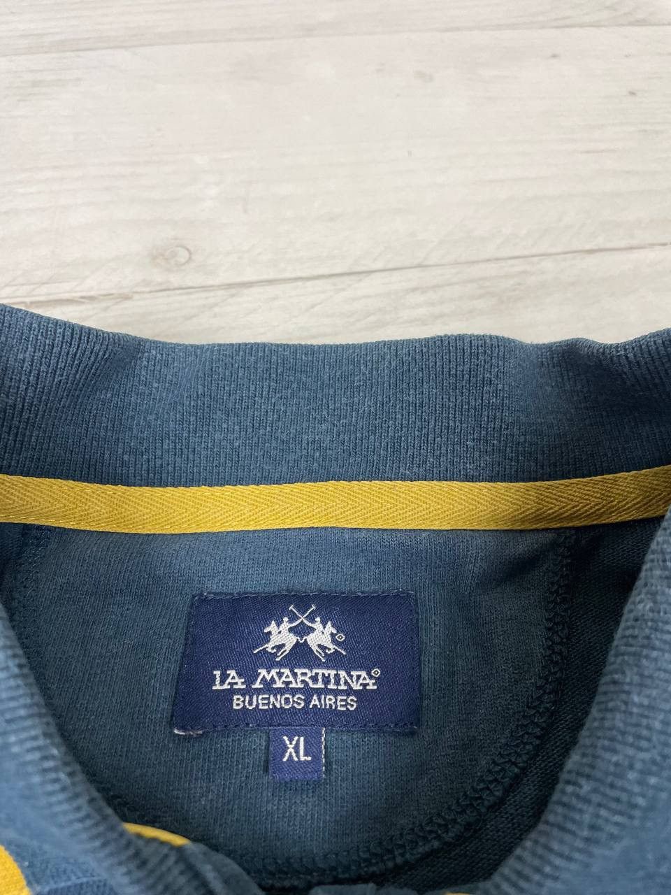 La Martina Vintage La Martina Polo Long Sleeve Shirt Big Logo Size US XL / EU 56 / 4 - 10 Thumbnail