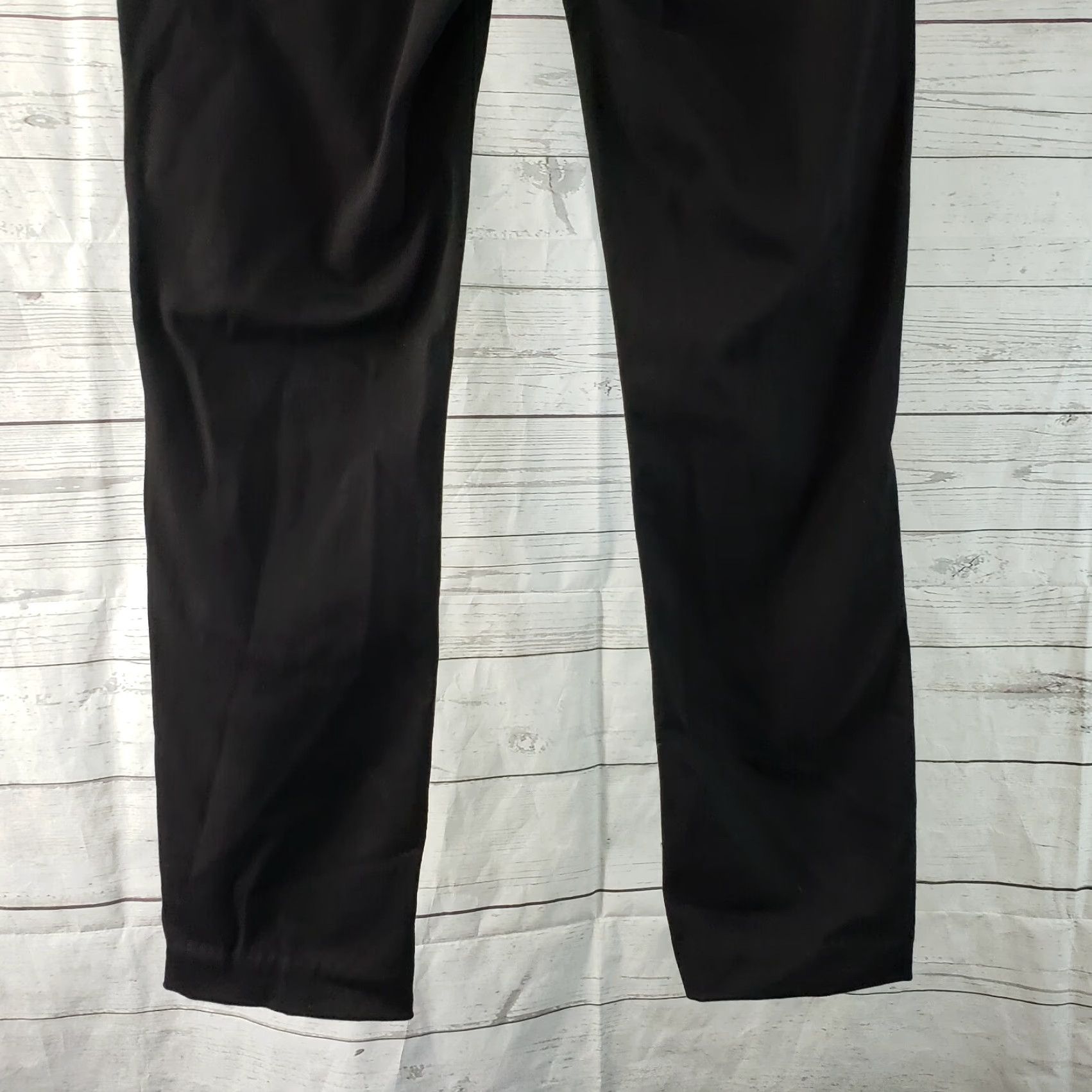 NYDJ NYDJ Alina Womens Cropped Pull On Pants Size 2 Black Mid Rise Casual Trousers Womens Size 26" / US 2 / IT 38 - 4 Thumbnail