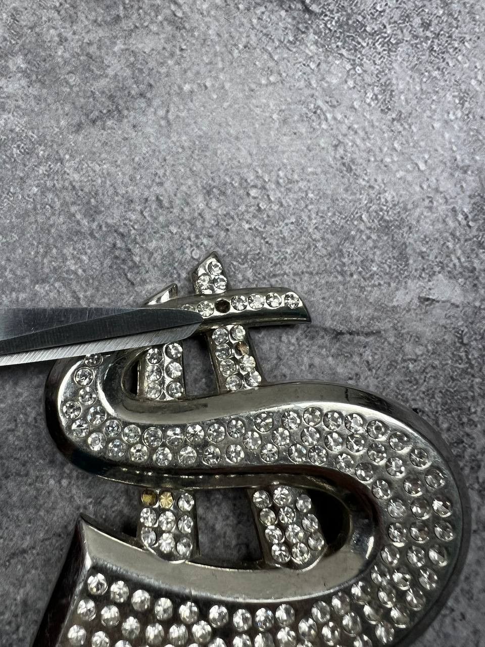 Vintage Vintage Buckle Diamand Dollar Luxury Old Money Y2K Rare Size ONE SIZE - 5 Thumbnail