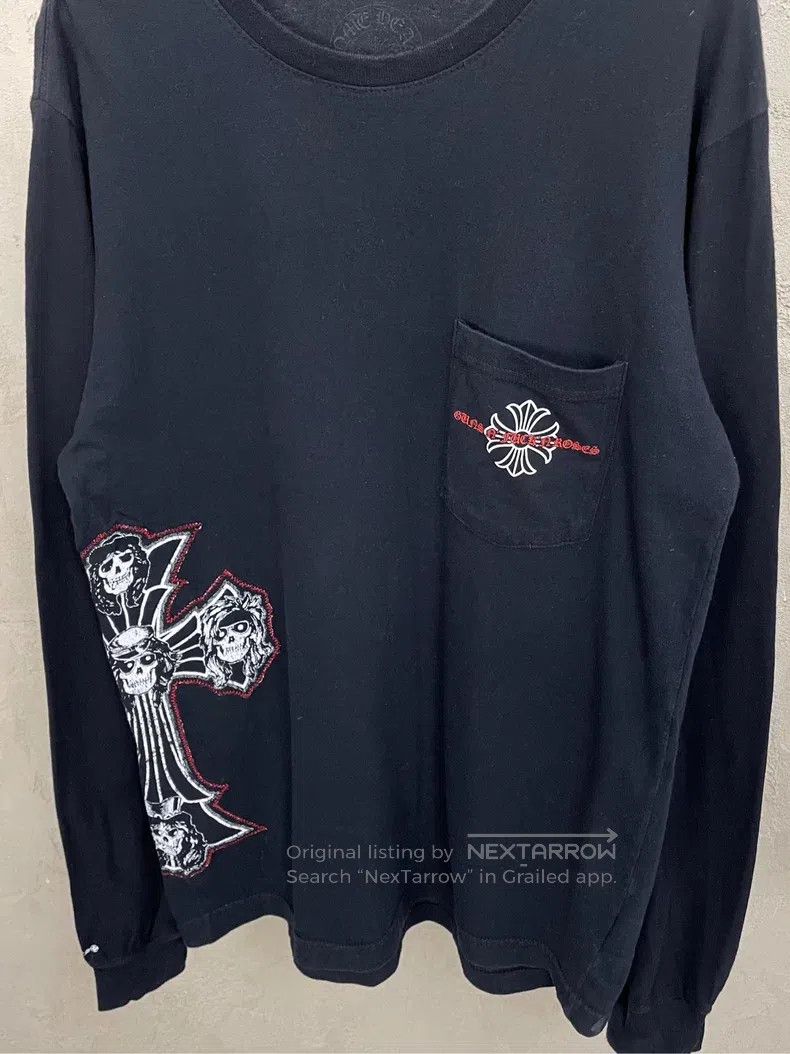 Chrome Hearts CHROME HEARTS Size M Oversized cross patch Sanskrit limited Size US M / EU 48-50 / 2 - 5 Thumbnail