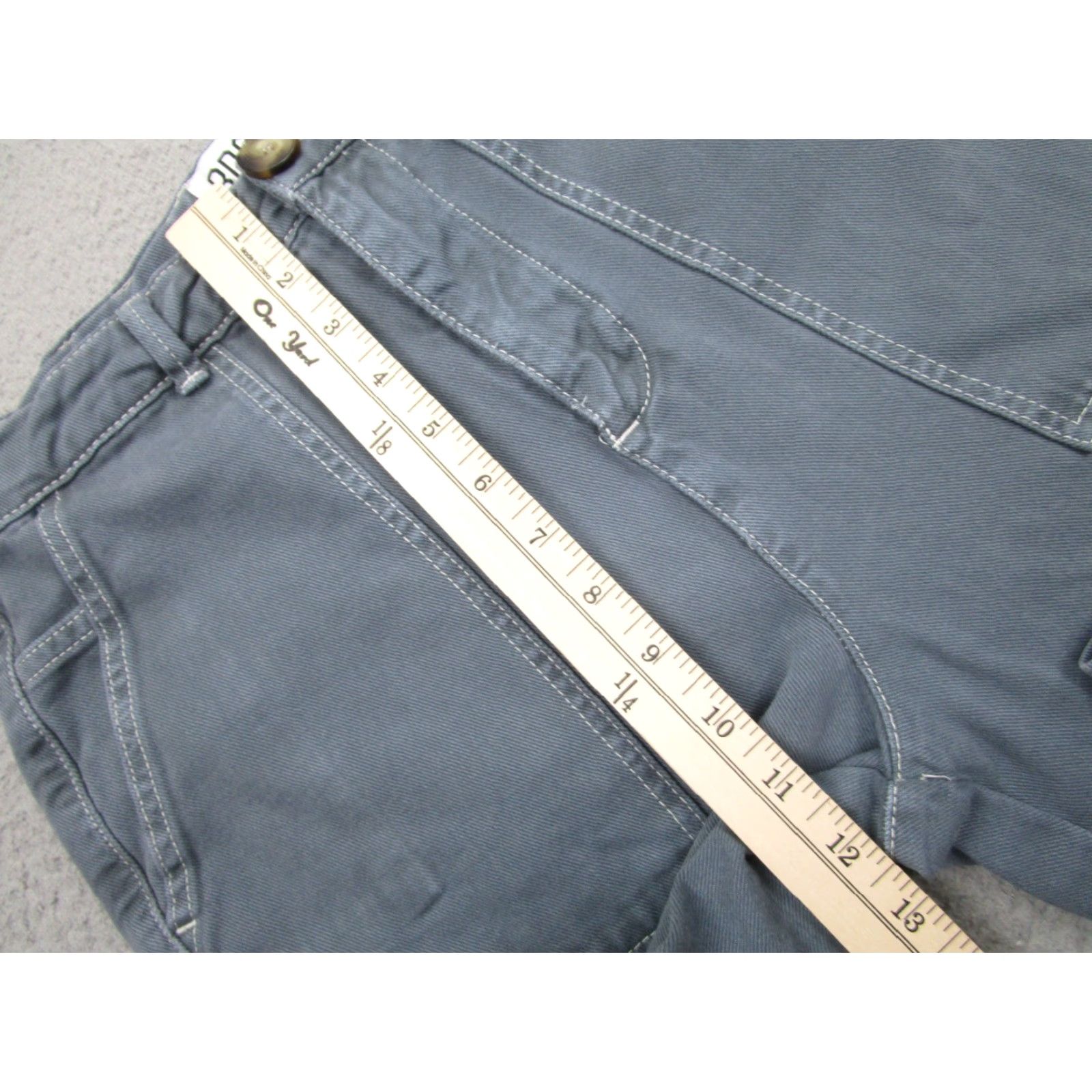Bdg BDG Jeans Womens 29 Gray Straight Leg 90s Grunge Punk Baggy Denim Trousers Size 29" - 6 Thumbnail
