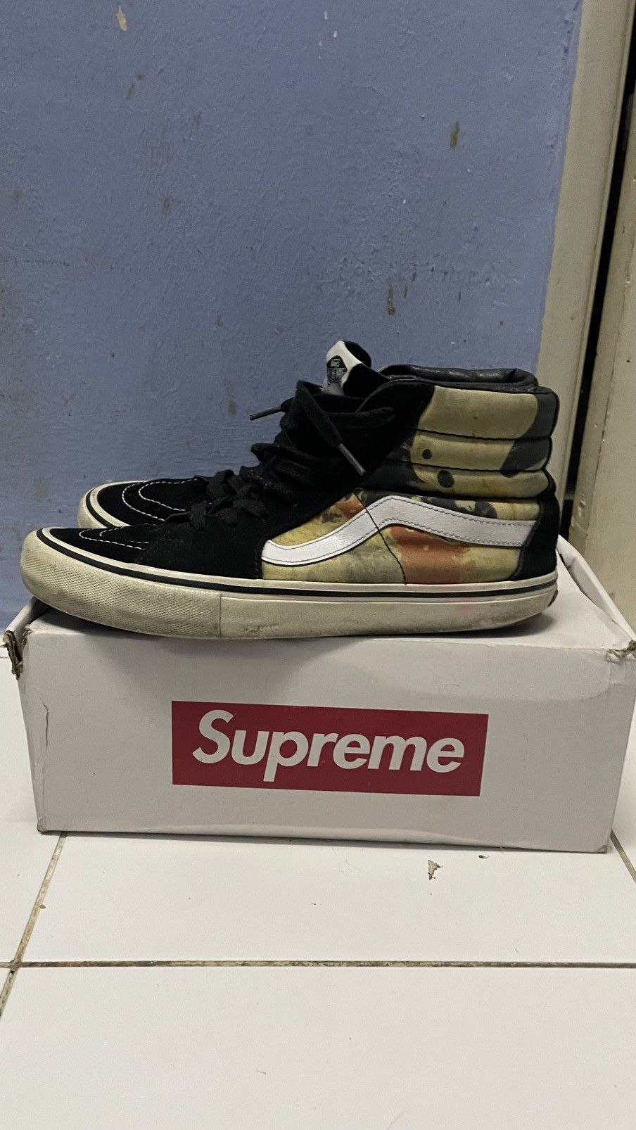 Supreme × Vans Vans x supreme blood and semen Size US 8 / EU 41 - 4 Thumbnail
