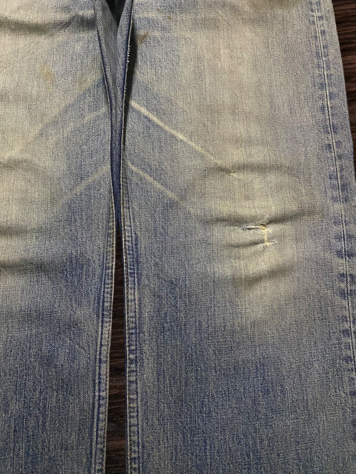 Levi's Vintage Levis 503 80s mud wash Distressed Baggy Jeans Size US 33 - 8 Thumbnail