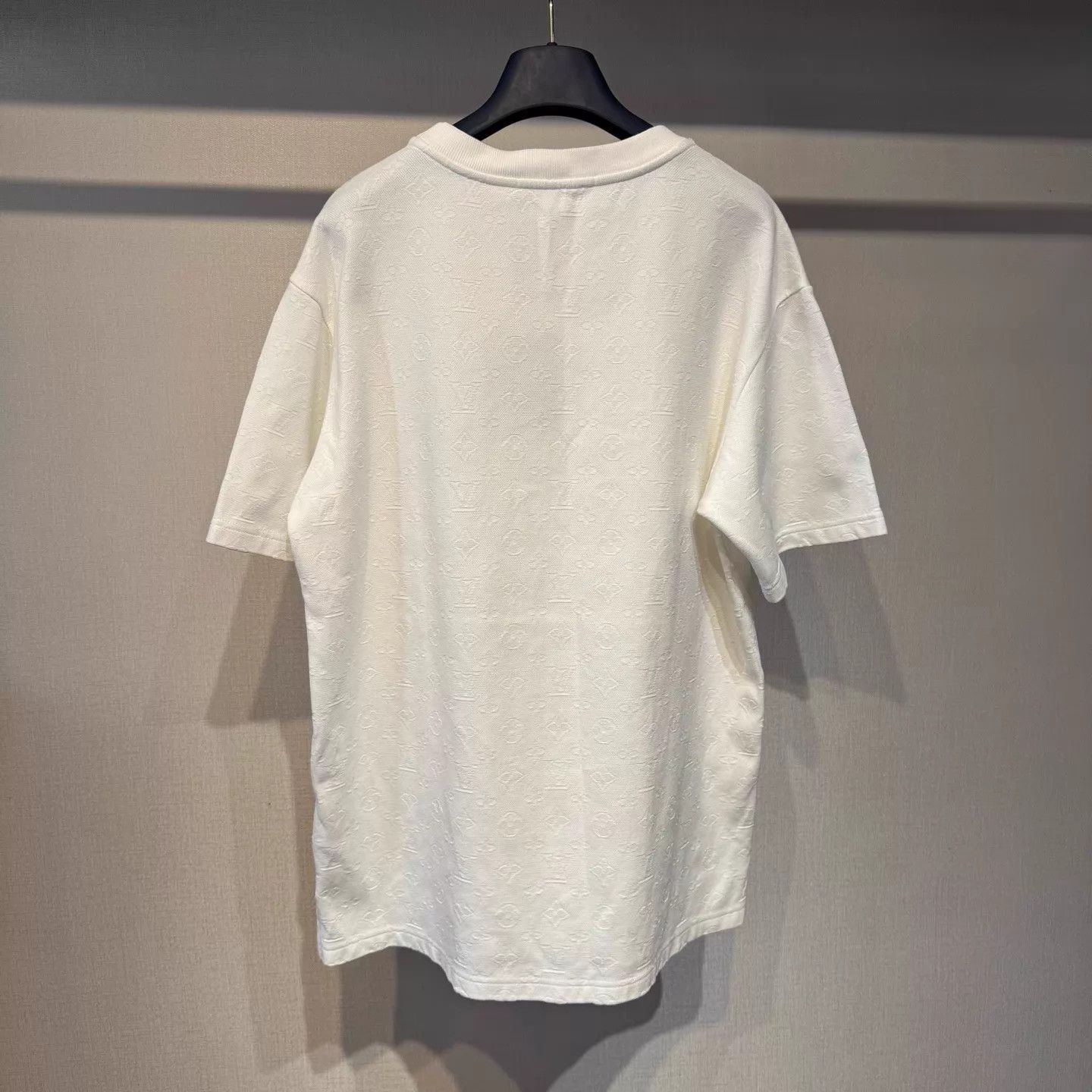 Louis Vuitton LV White Monogram Pocket Short Sleeve Shirt XL Size US XL / EU 56 / 4 - 2 Thumbnail