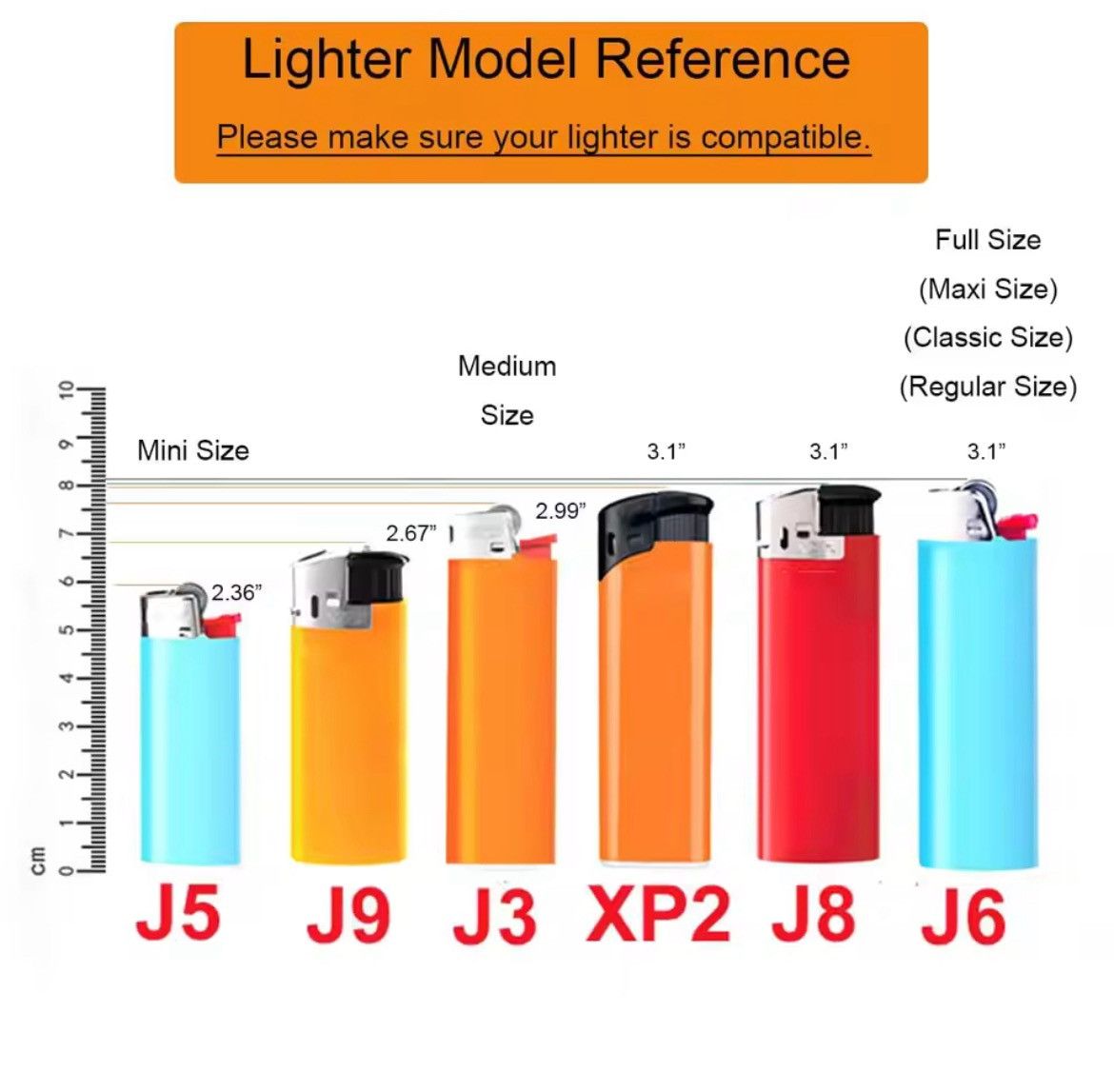 Jewelry Multifunctional BIC Size Lighter J5 Case Cover Size ONE SIZE - 6 Thumbnail